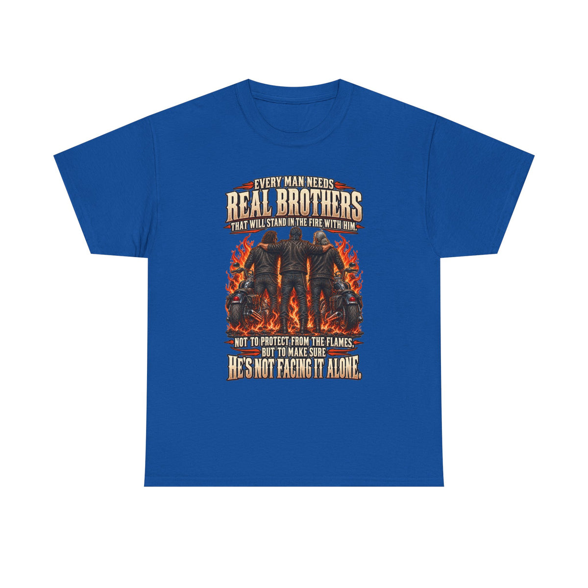 Real Brothers Graphic T-Shirt – Brotherhood and Strength