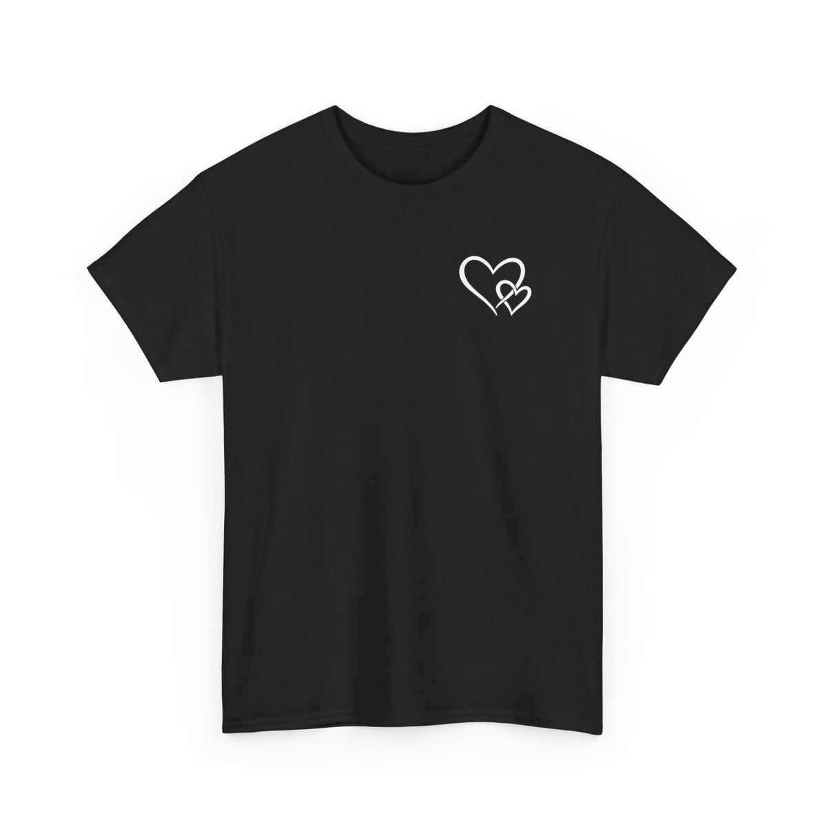 Inspirational Heart T-Shirt – "To the Person Behind Me: You Are Amazing, Beautiful and Enough" Motivational Tee
