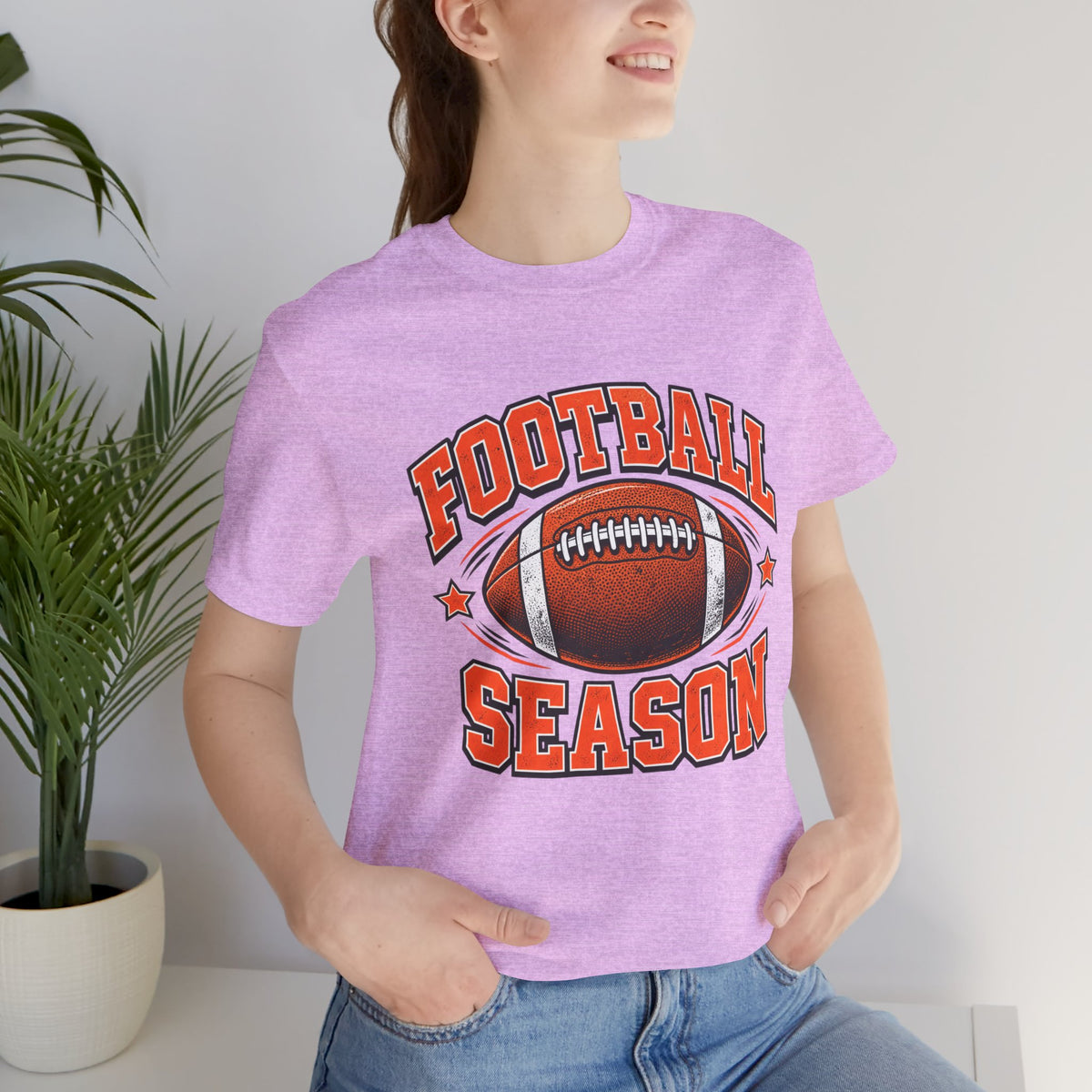 Football Season Tee – Vintage Football Graphic Shirt