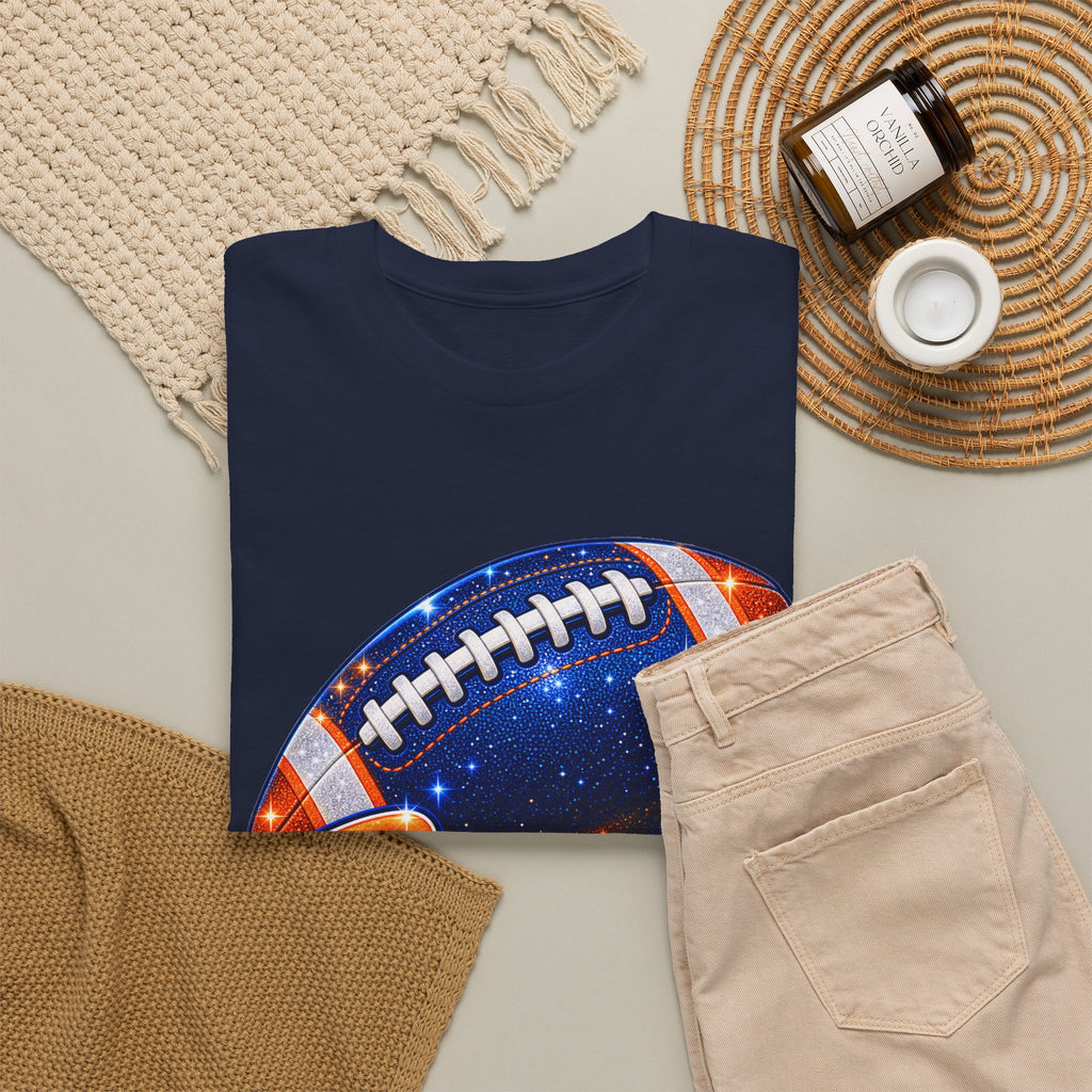 Broncos Football T-Shirt — Galaxy Football Graphic Tee