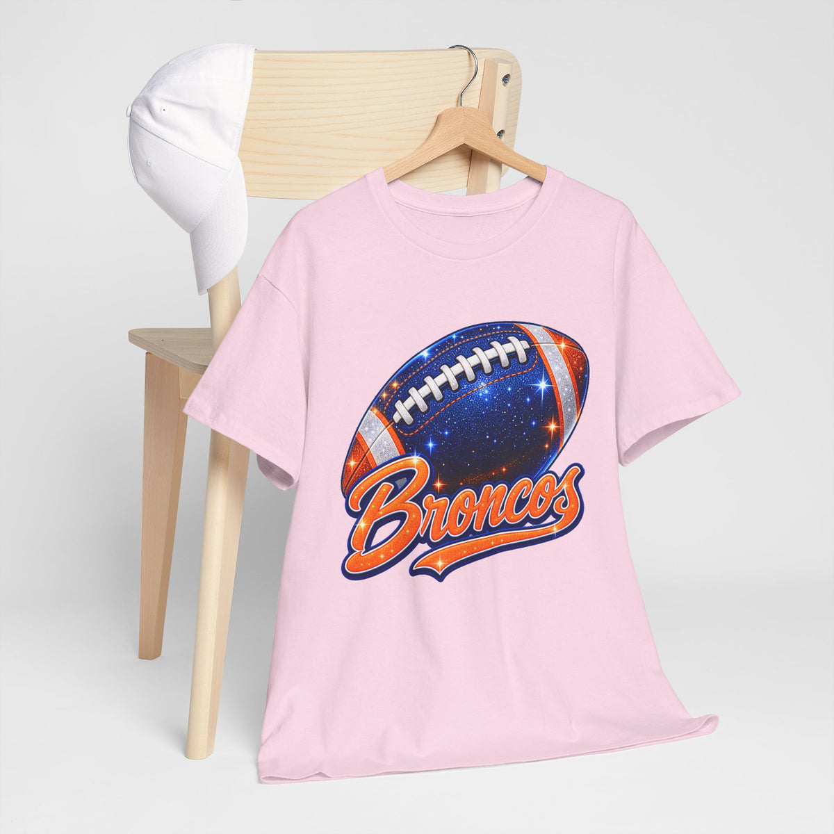 Broncos Football T-Shirt — Galaxy Football Graphic Tee