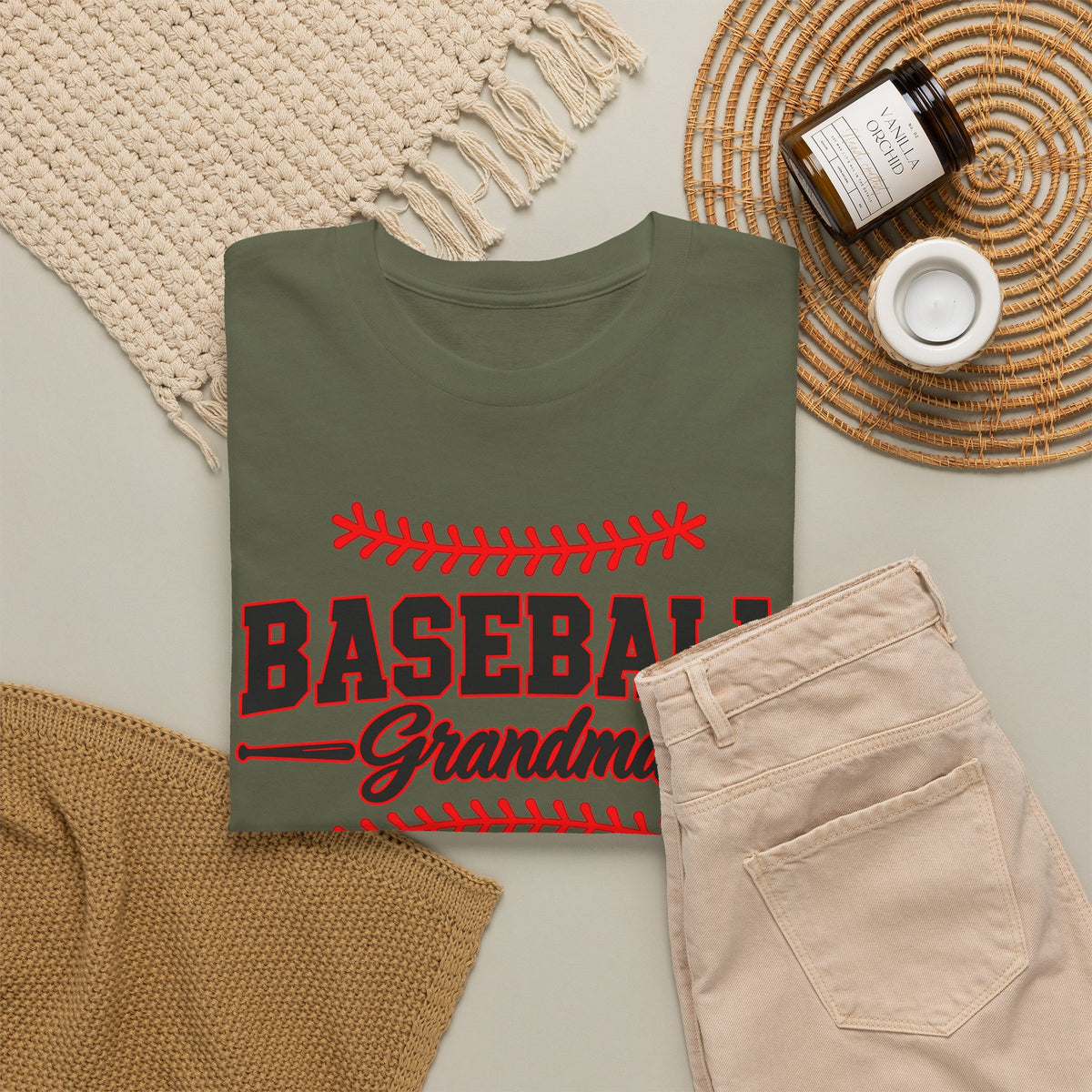 Baseball Grandma T-Shirt