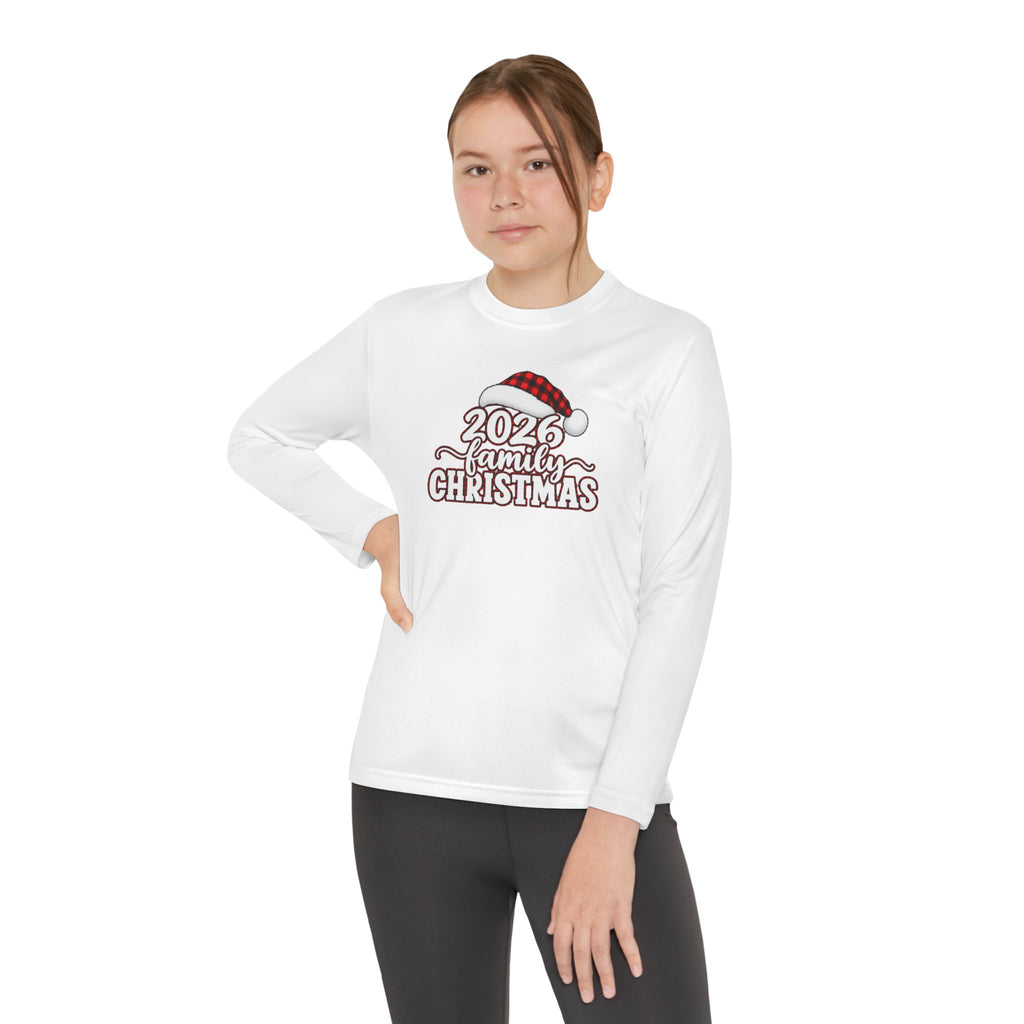 2026 Family Christmas Youth Long Sleeve Tee