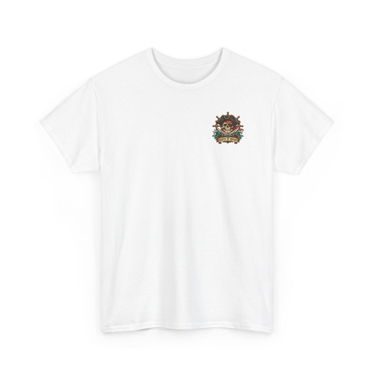 Pirate Skull Tee — "I Was a Pirate" Nautical Skull, Water • Alcohol • Booty • Boats Graphic T‑Shirt