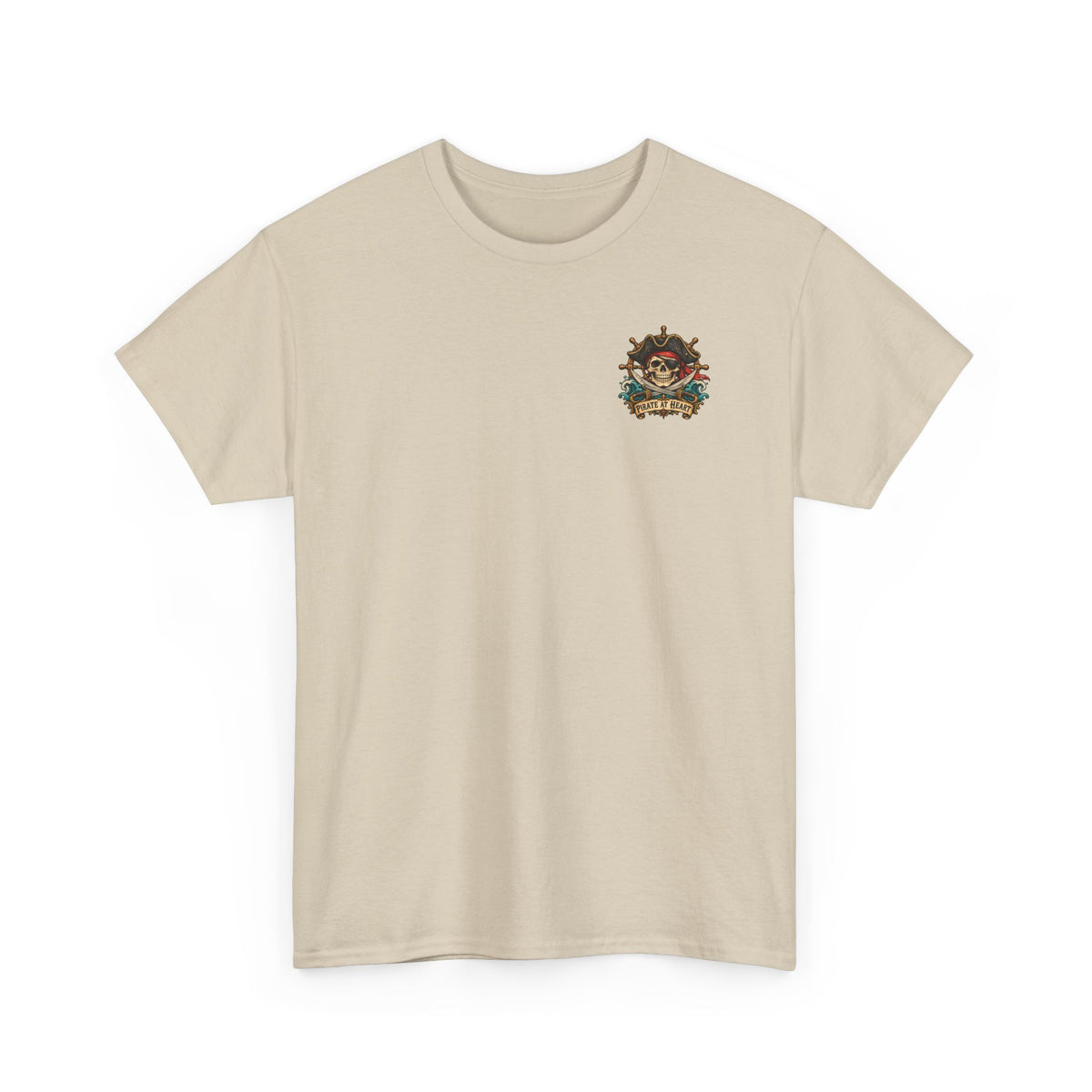 Pirate Skull Tee — "I Was a Pirate" Nautical Skull, Water • Alcohol • Booty • Boats Graphic T‑Shirt