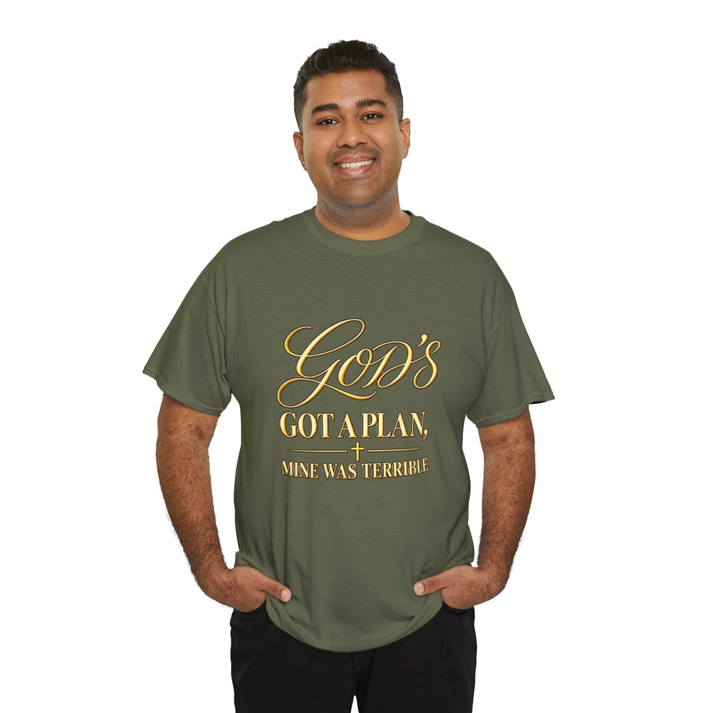 God's Got a Plan T‑Shirt — Inspirational Christian Faith Tee