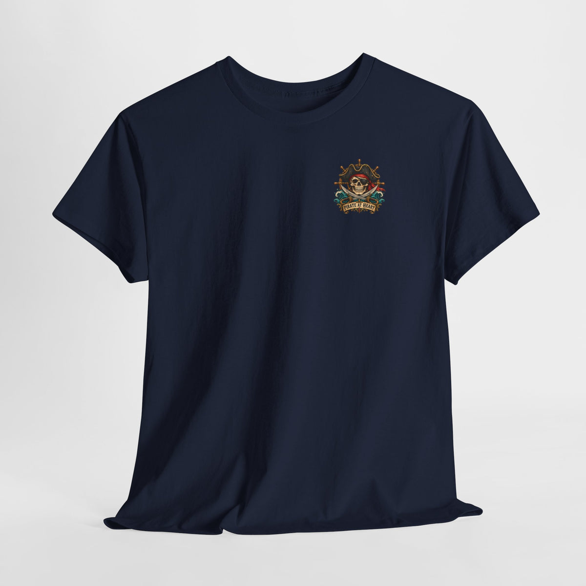 Pirate Skull Tee — "I Was a Pirate" Nautical Skull, Water • Alcohol • Booty • Boats Graphic T‑Shirt