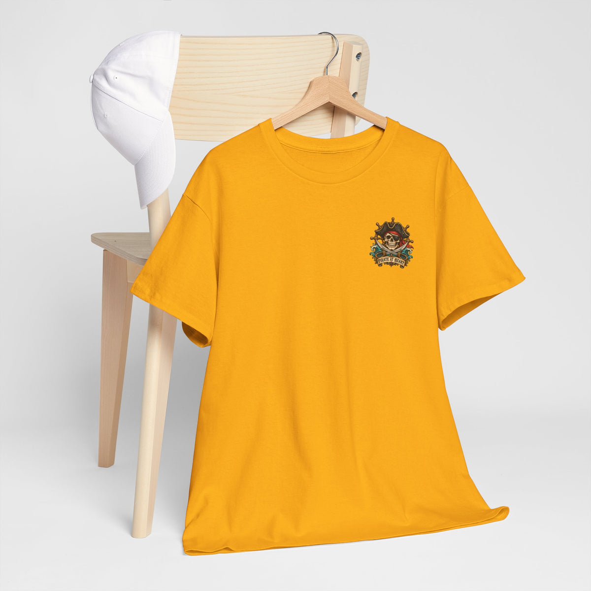 Pirate Skull Tee — "I Was a Pirate" Nautical Skull, Water • Alcohol • Booty • Boats Graphic T‑Shirt