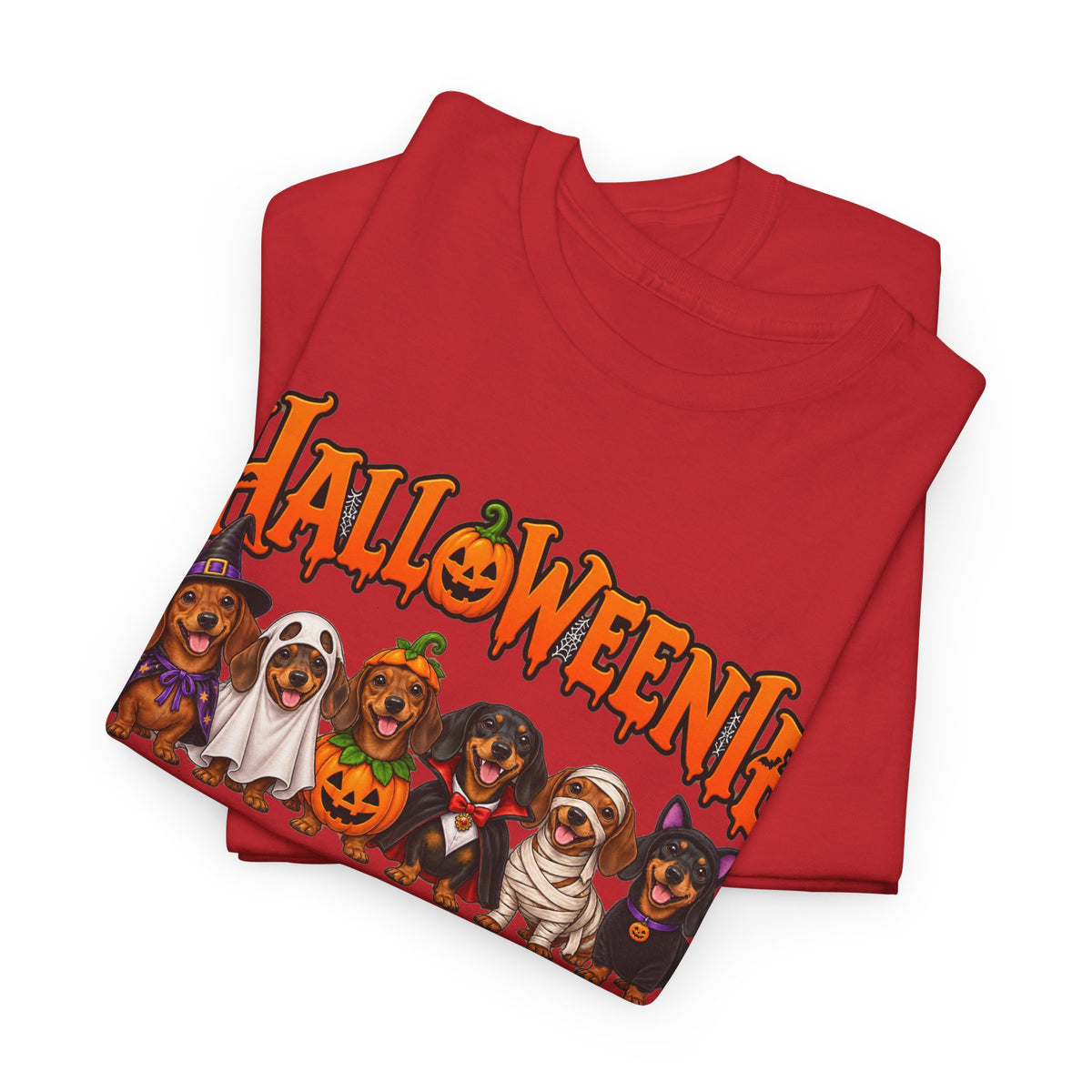 Halloweenie Dachshund T-Shirt | Halloween Dog Graphic