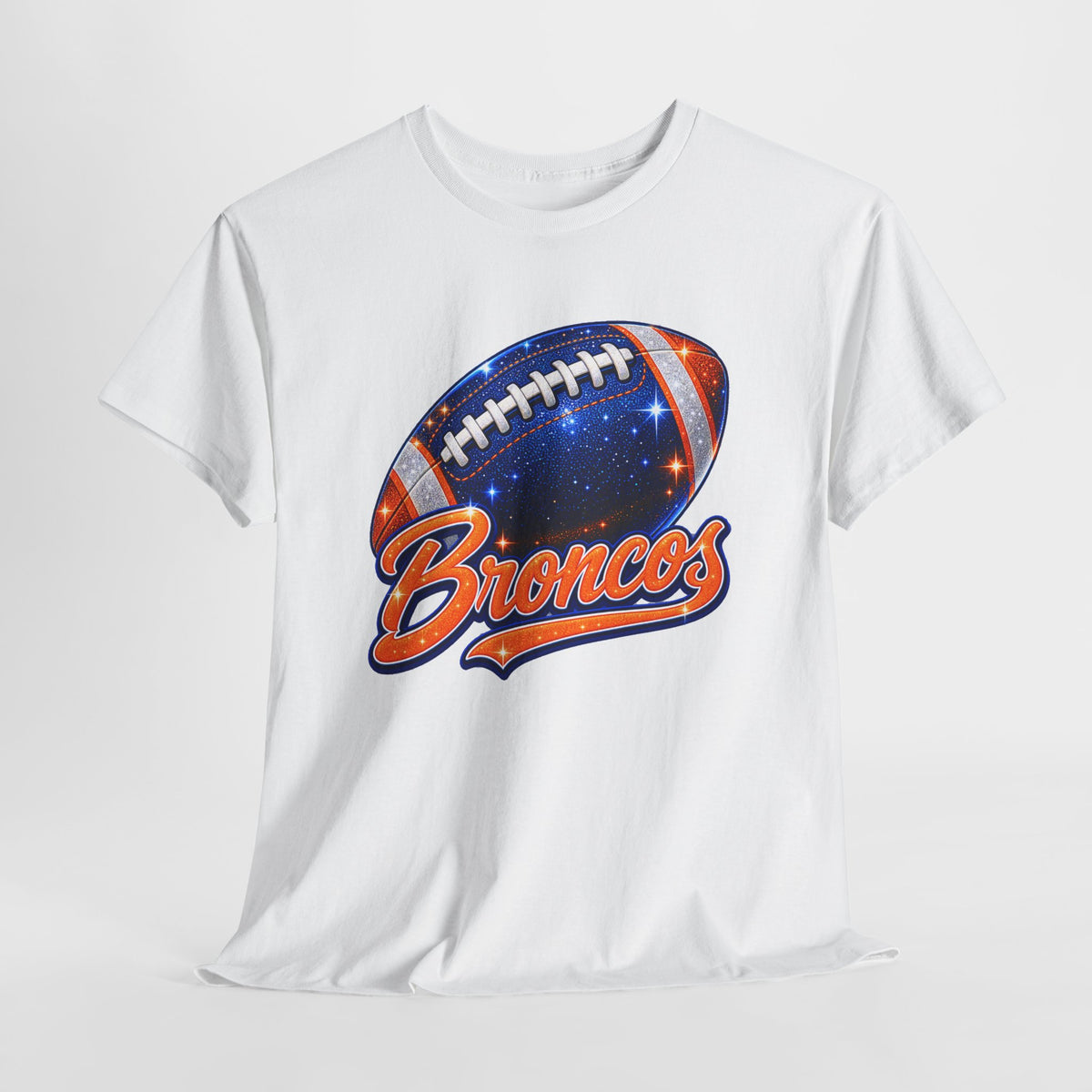 Broncos Football T-Shirt — Galaxy Football Graphic Tee