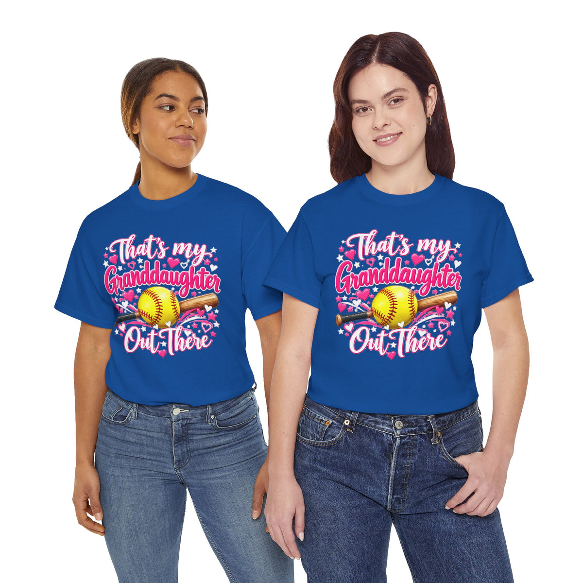 That’s My Granddaughter Out There Softball Grandma T-Shirt