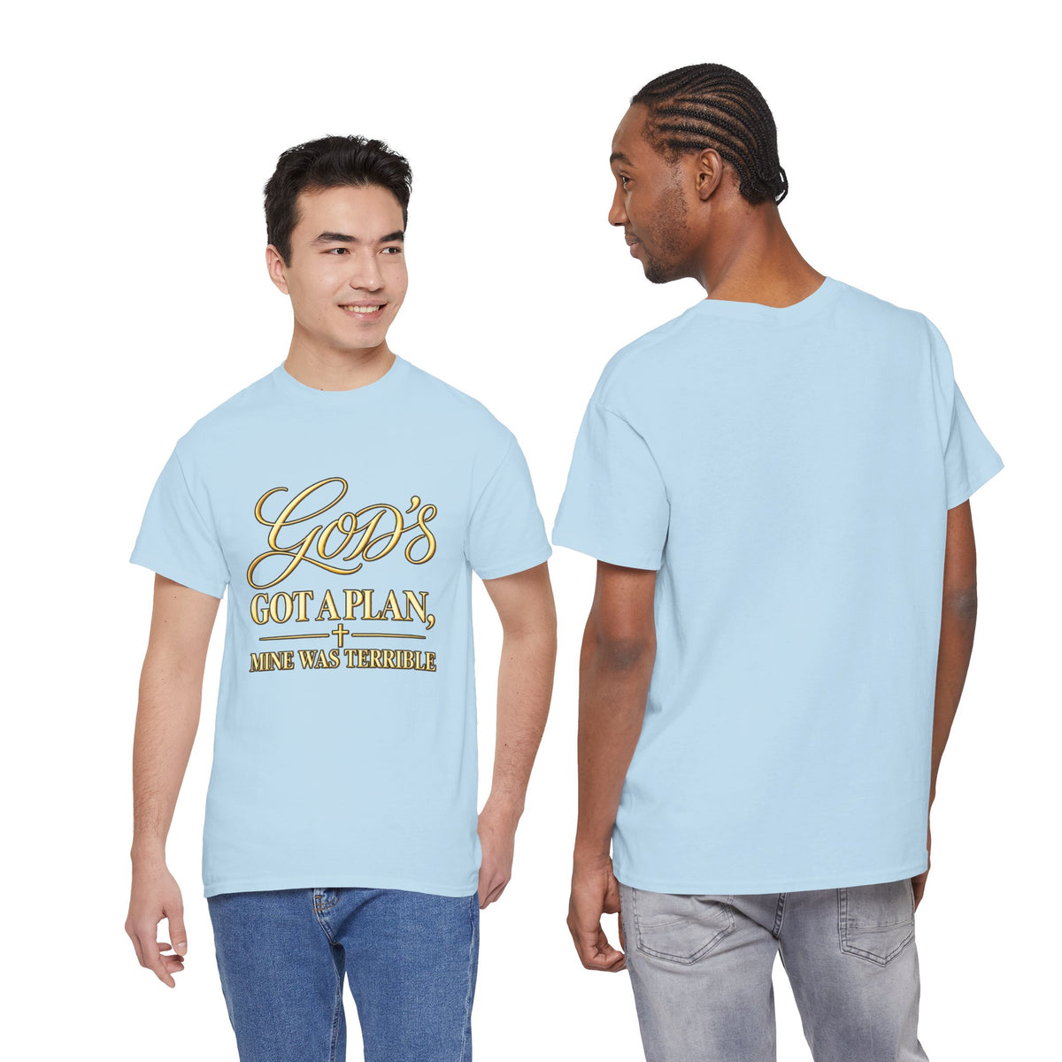 God's Got a Plan T‑Shirt — Inspirational Christian Faith Tee