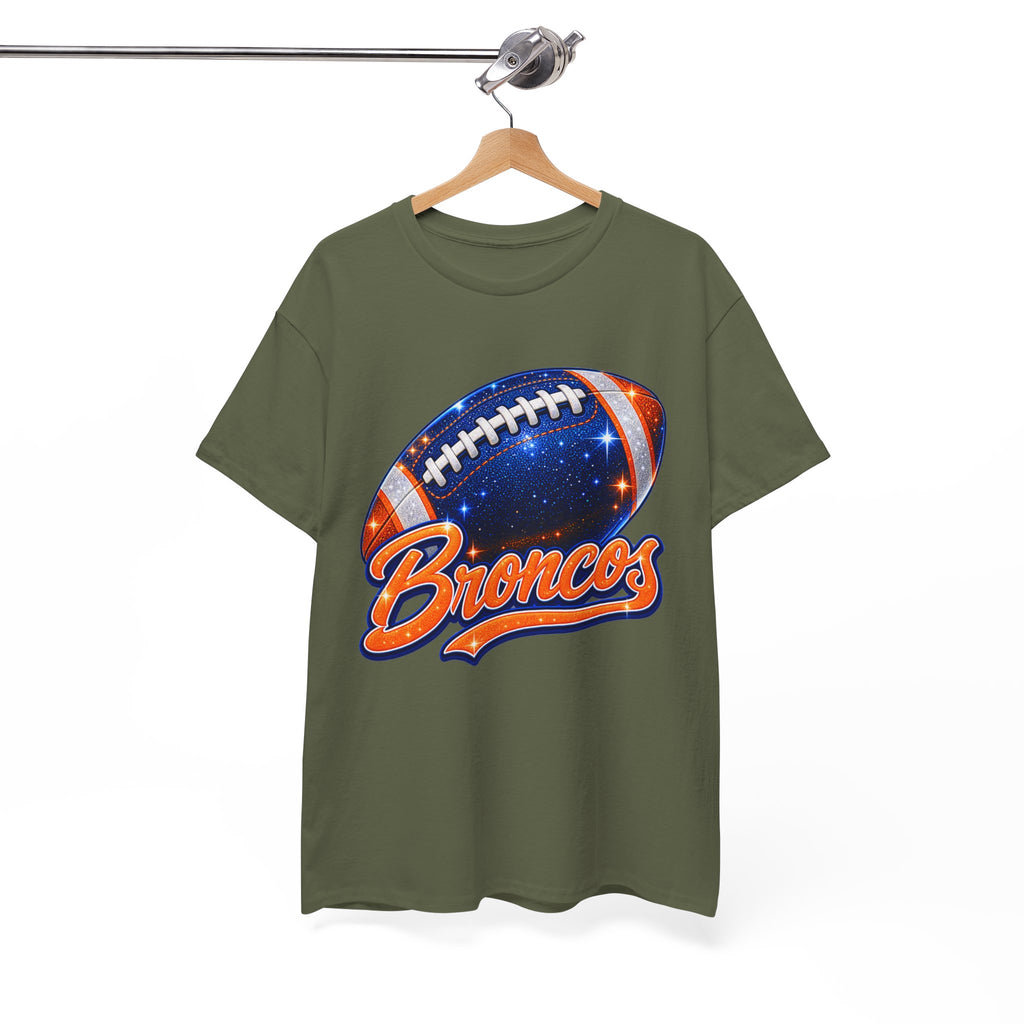 Broncos Football T-Shirt — Galaxy Football Graphic Tee