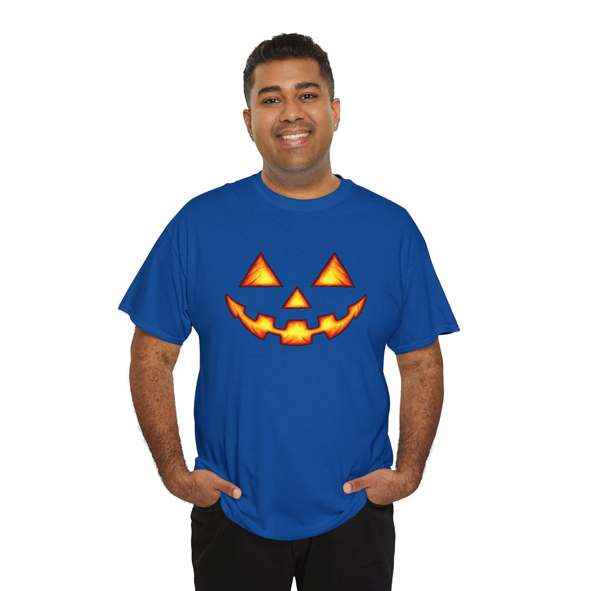 Halloween Jack-O'-Lantern Happy T-Shirt