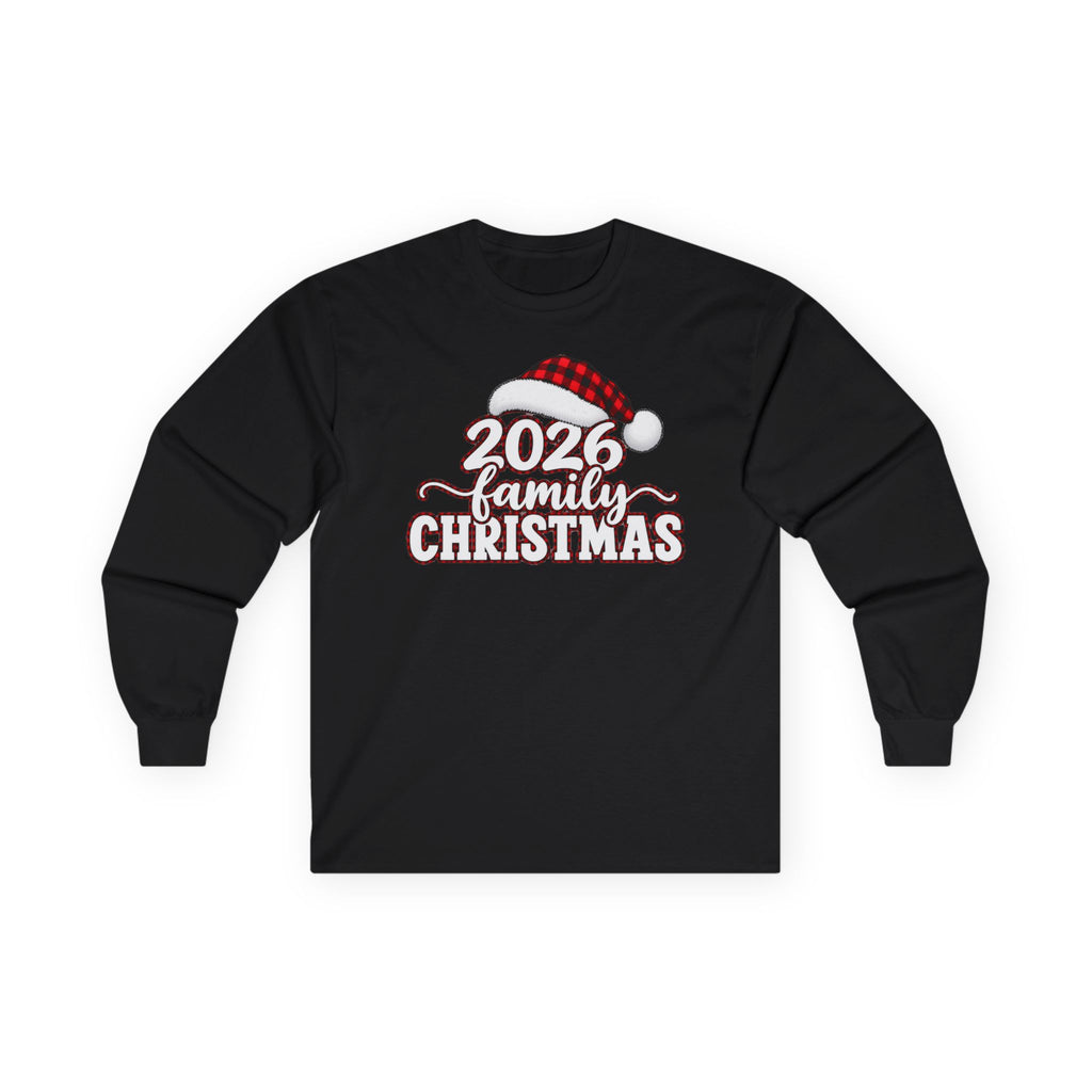 2026 Family Christmas Long Sleeve Tee