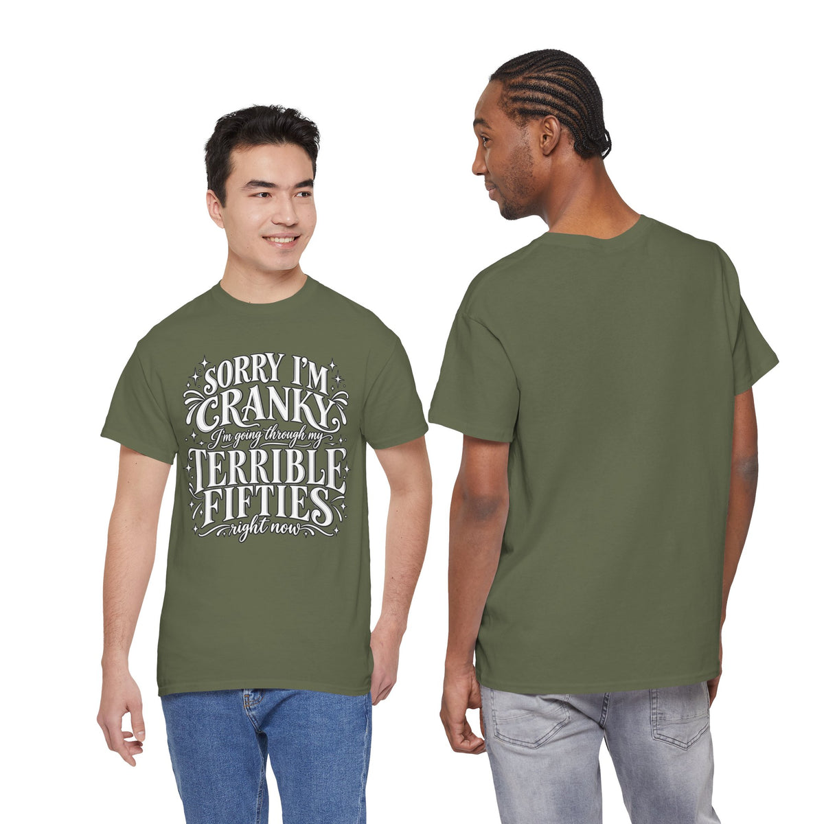Sorry I'm Cranky—Terrible Fifties Funny Graphic Tee