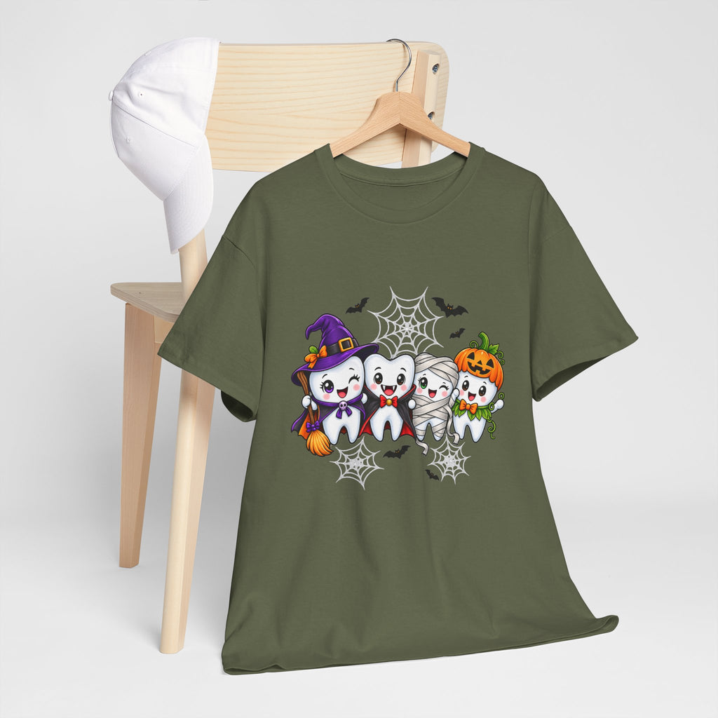 Halloween Teeth T-Shirt | Cute Dental Costume Graphic