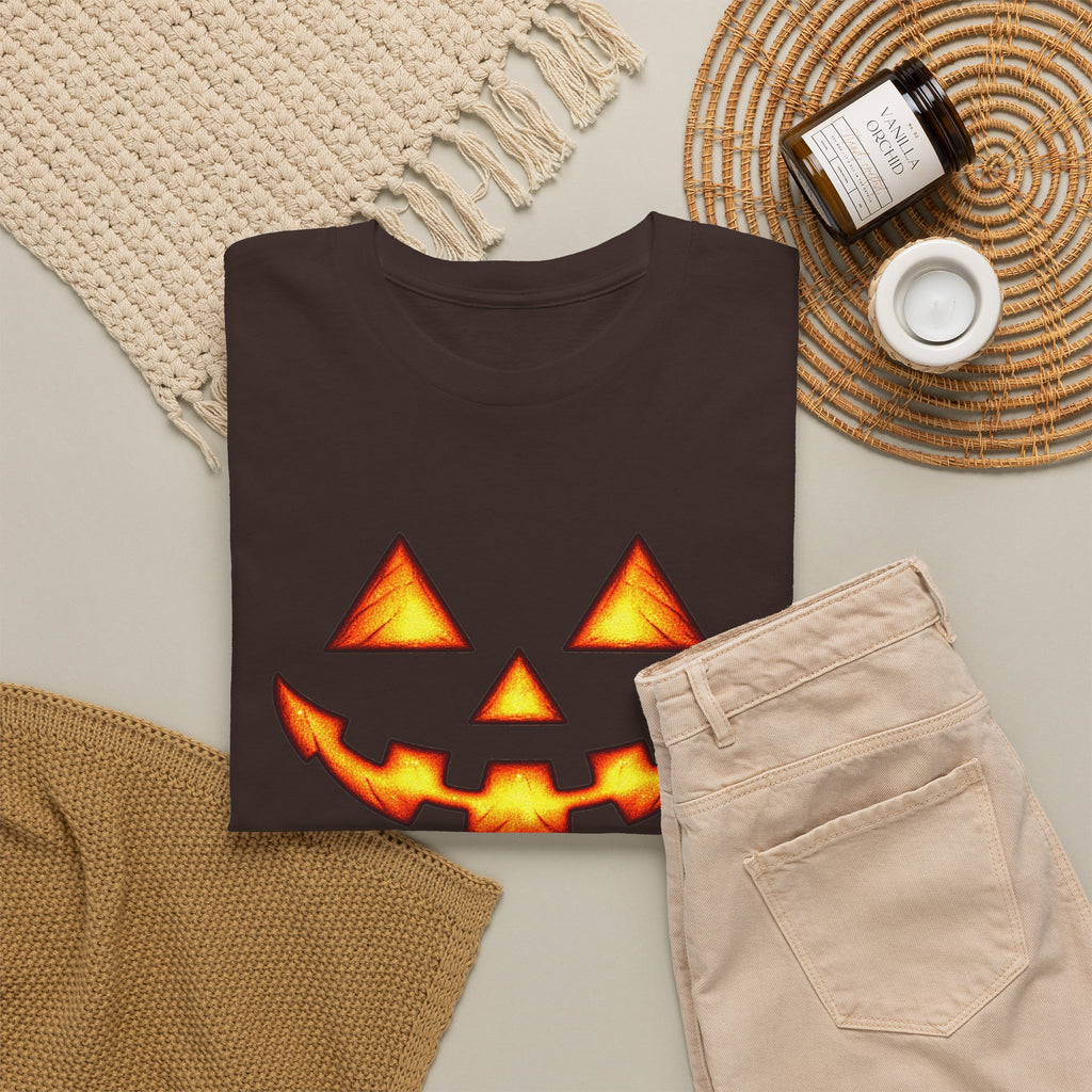 Halloween Jack-O'-Lantern Happy T-Shirt