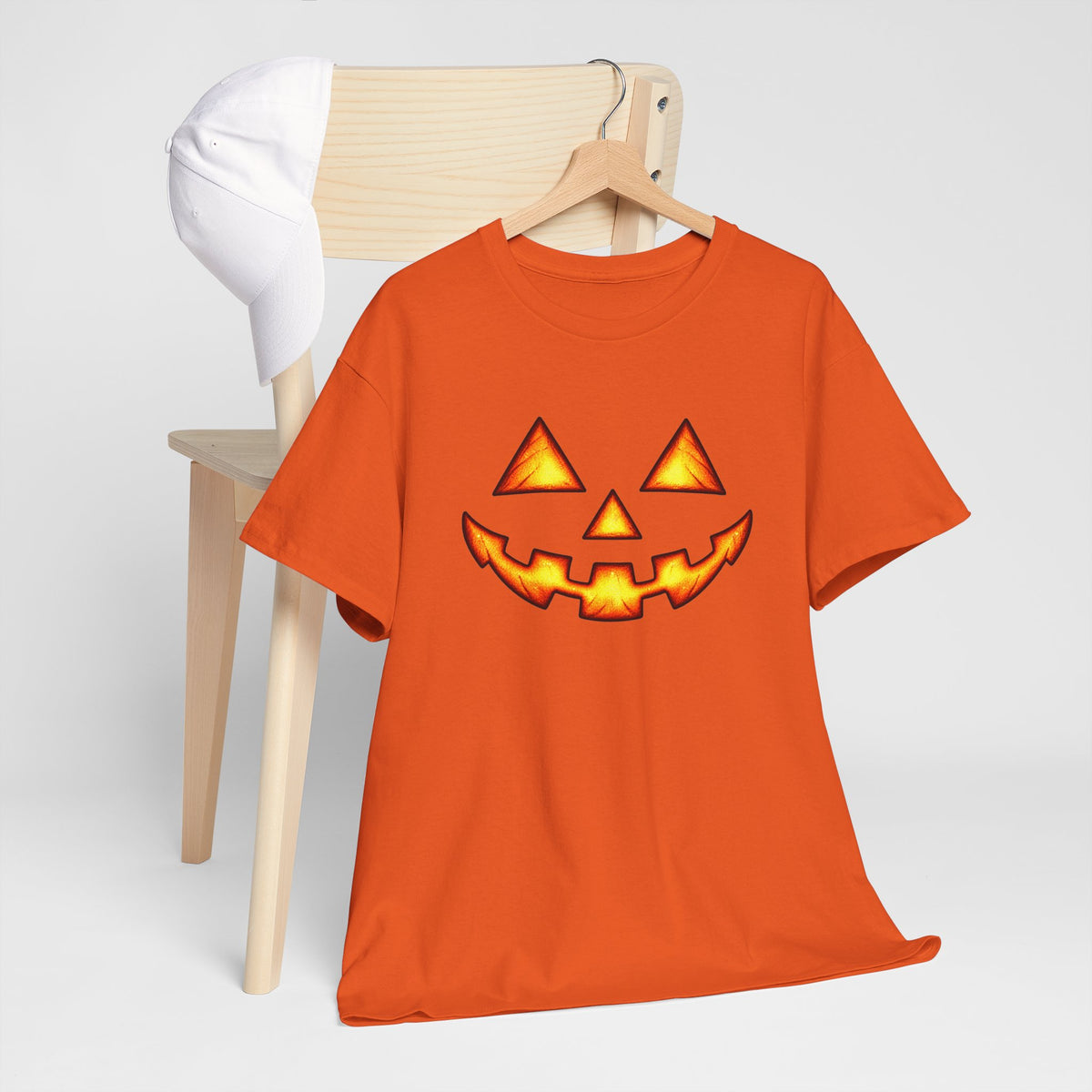Halloween Jack-O'-Lantern Happy T-Shirt