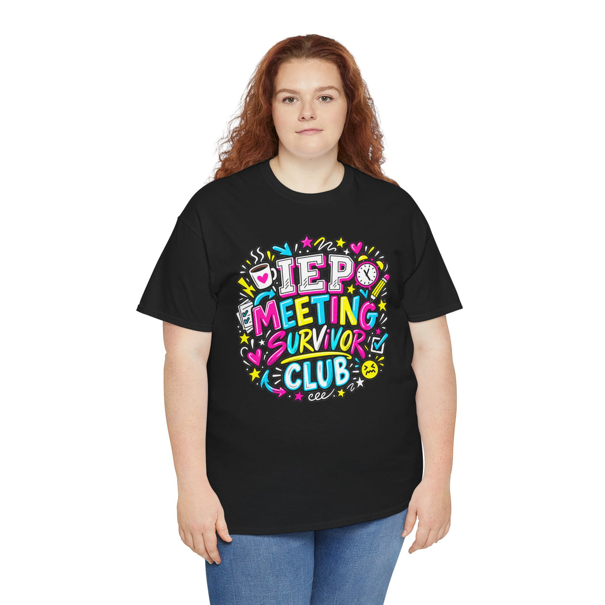 Video Meeting Survivor Club T-Shirt — Funny Remote Work Tee