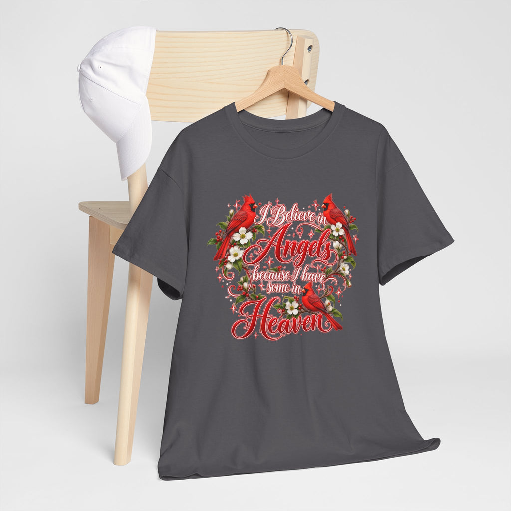 Angels from Heaven Cardinal Christmas T-Shirt
