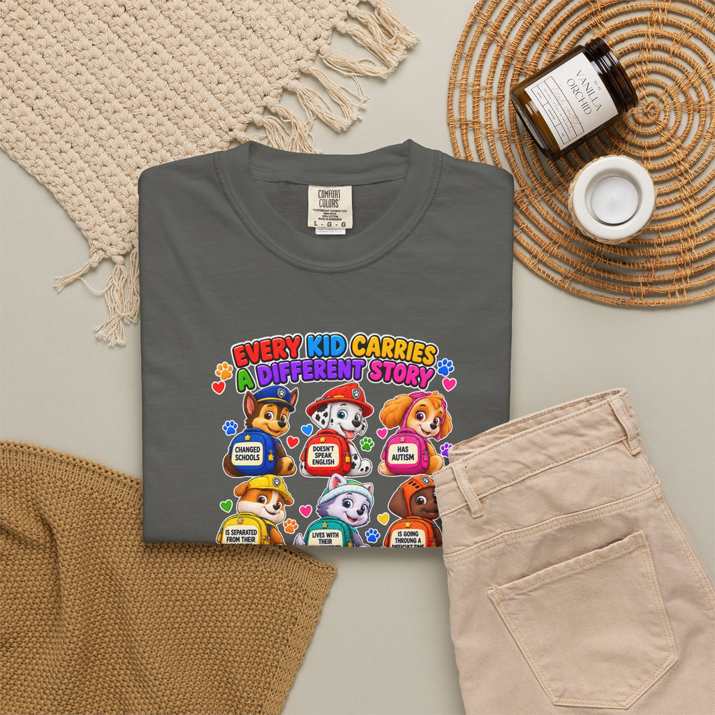 Be Kind Every Kid Carries Inspirational T-Shirt
