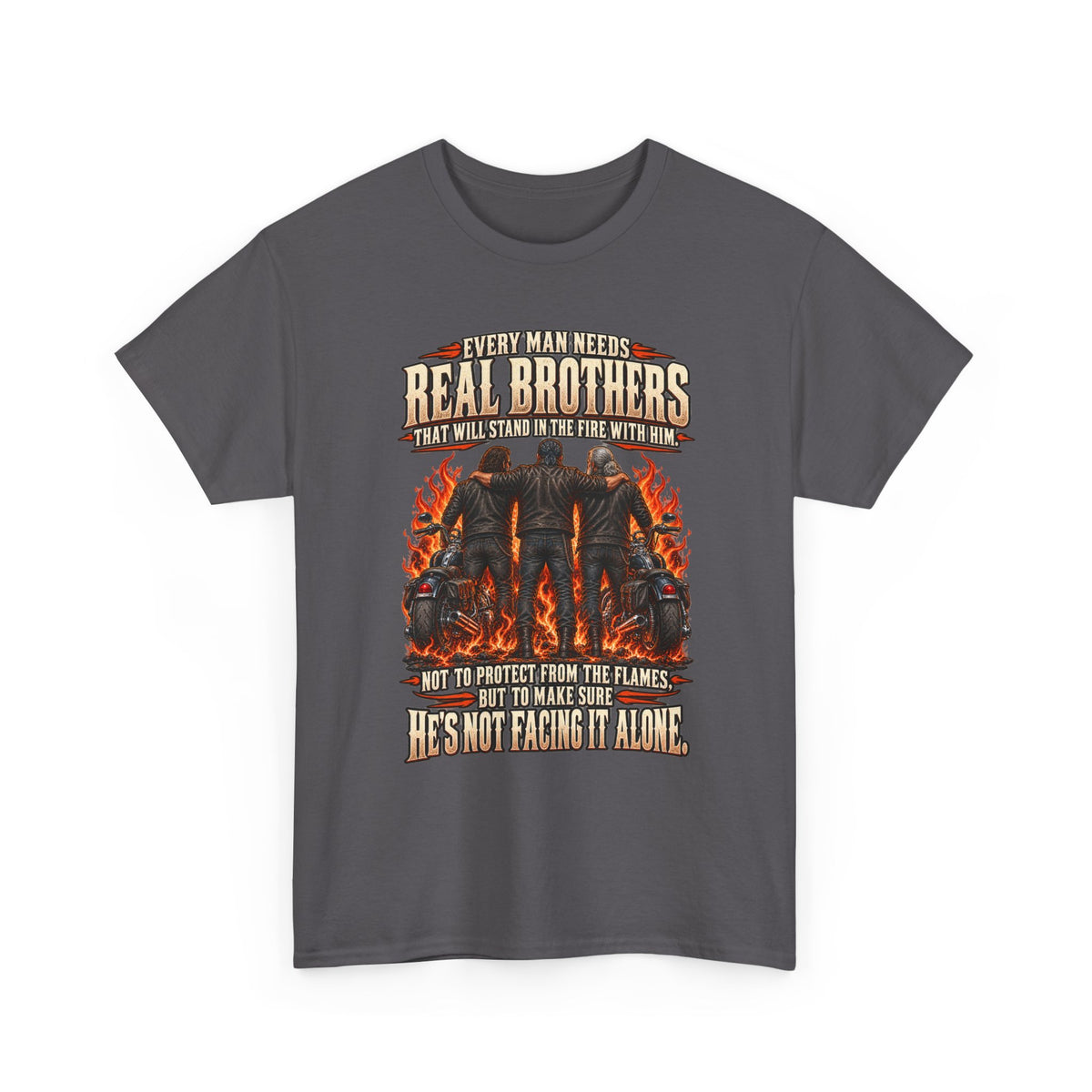 Real Brothers Graphic T-Shirt – Brotherhood and Strength