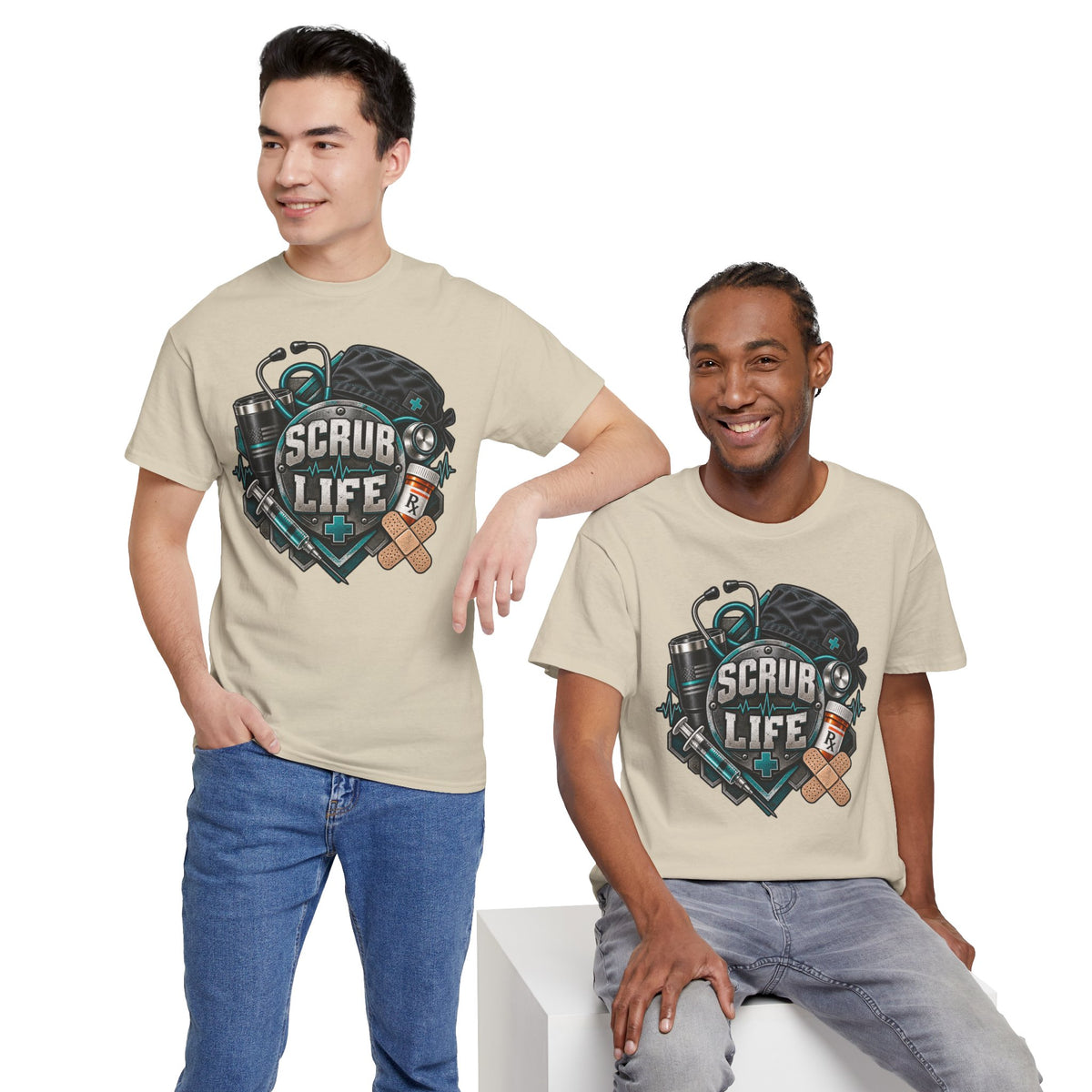 Scrub Life T-Shirt – Nurse & Healthcare Worker Graphic Tee