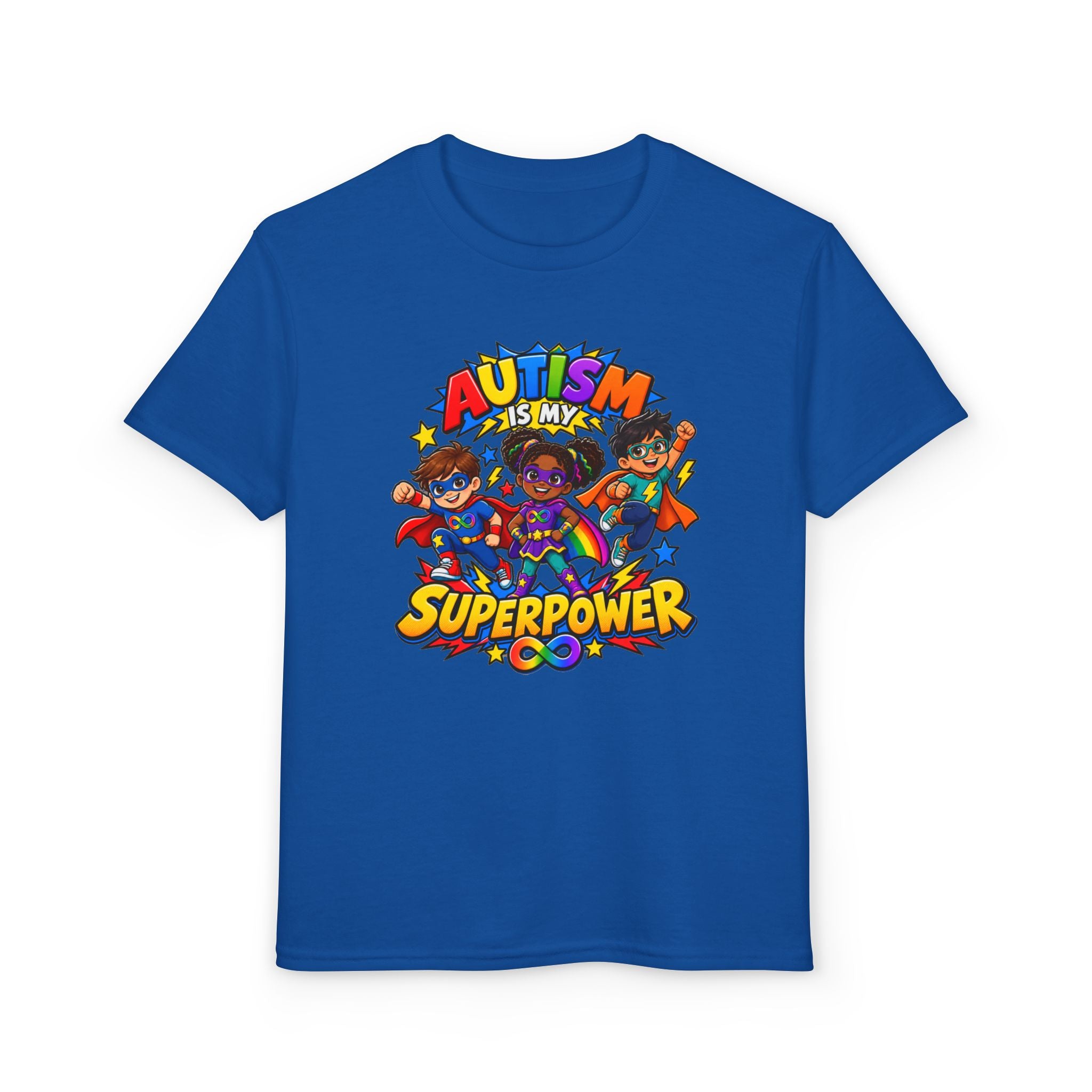 Autism Is My Superpower Youth T-Shirt