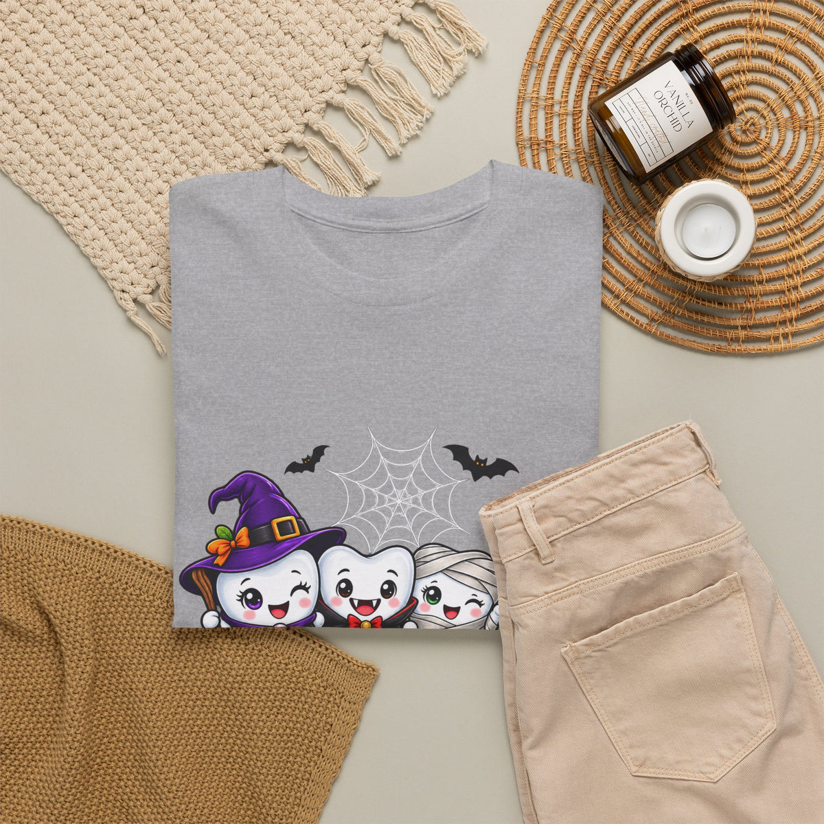 Halloween Teeth T-Shirt | Cute Dental Costume Graphic