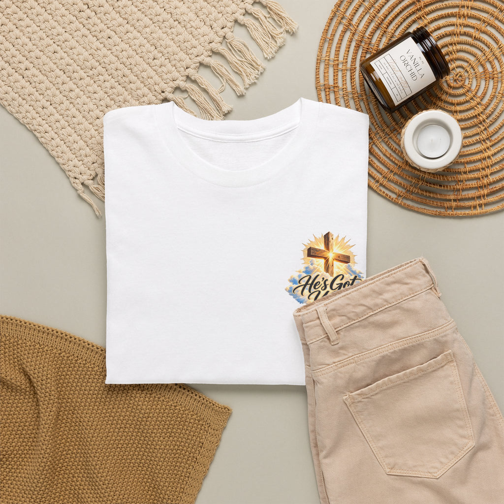 Don't Overthink It He's Got You Tee — Christian Cross Inspirational T‑Shirt