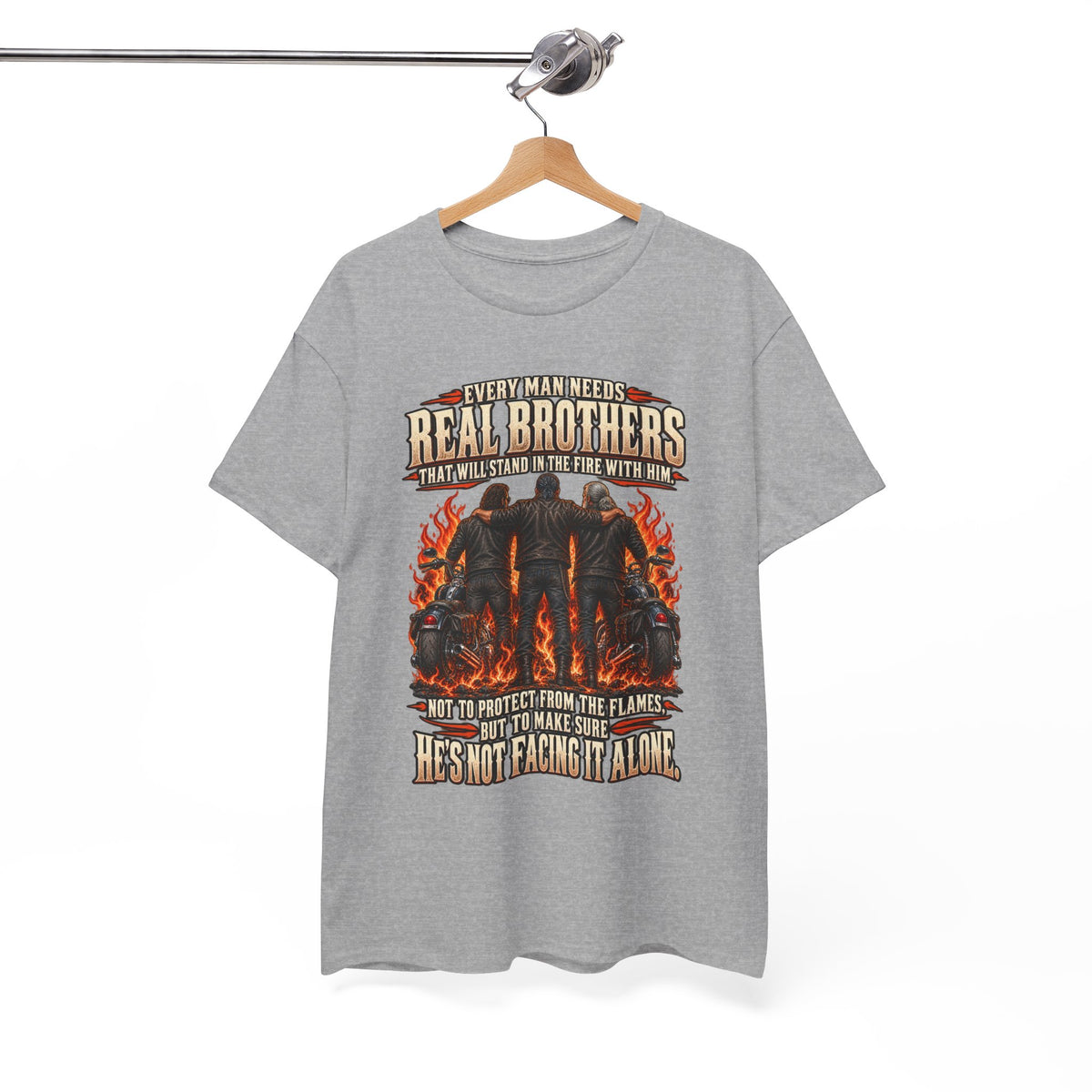 Real Brothers Graphic T-Shirt – Brotherhood and Strength