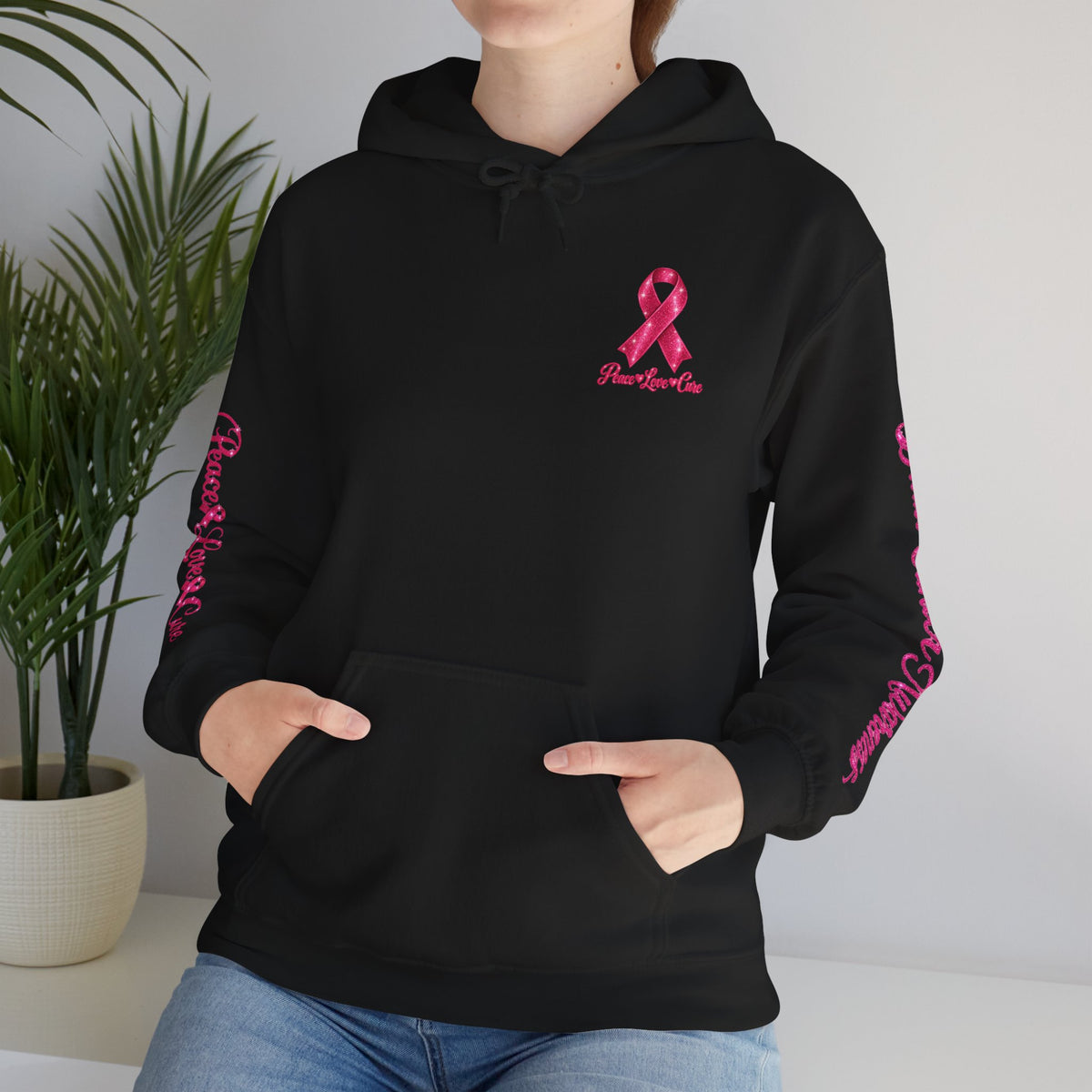 Pink Ribbon Breast Cancer Awareness Hoodie