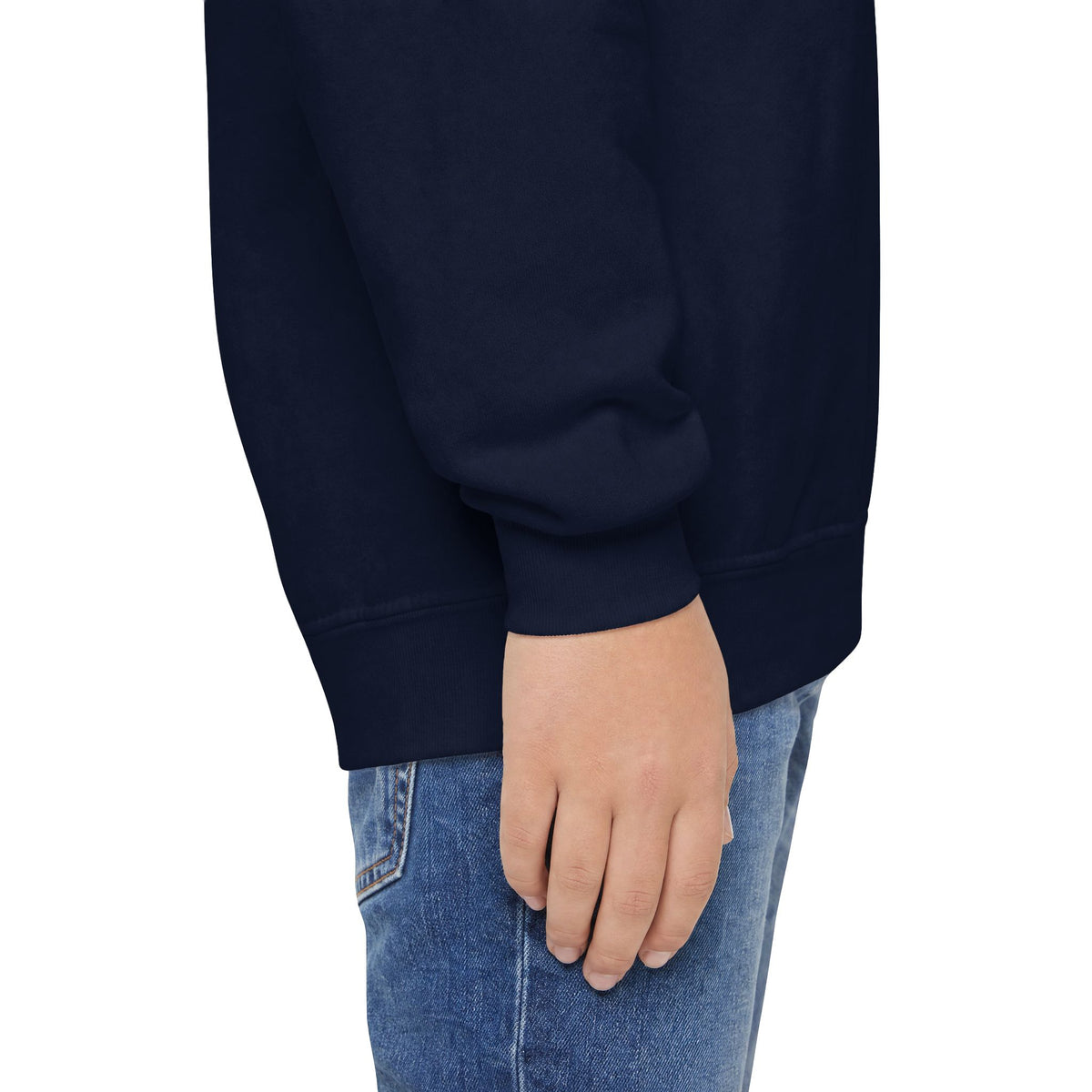 Youth Crewneck Sweatshirt — Cute Smiley "Stay Sweet" Graphic, Kids Cozy Pullover