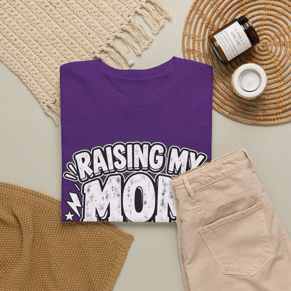 Raising My Mom Is So Hard Tee — Funny Mother-Son Humor Gift
