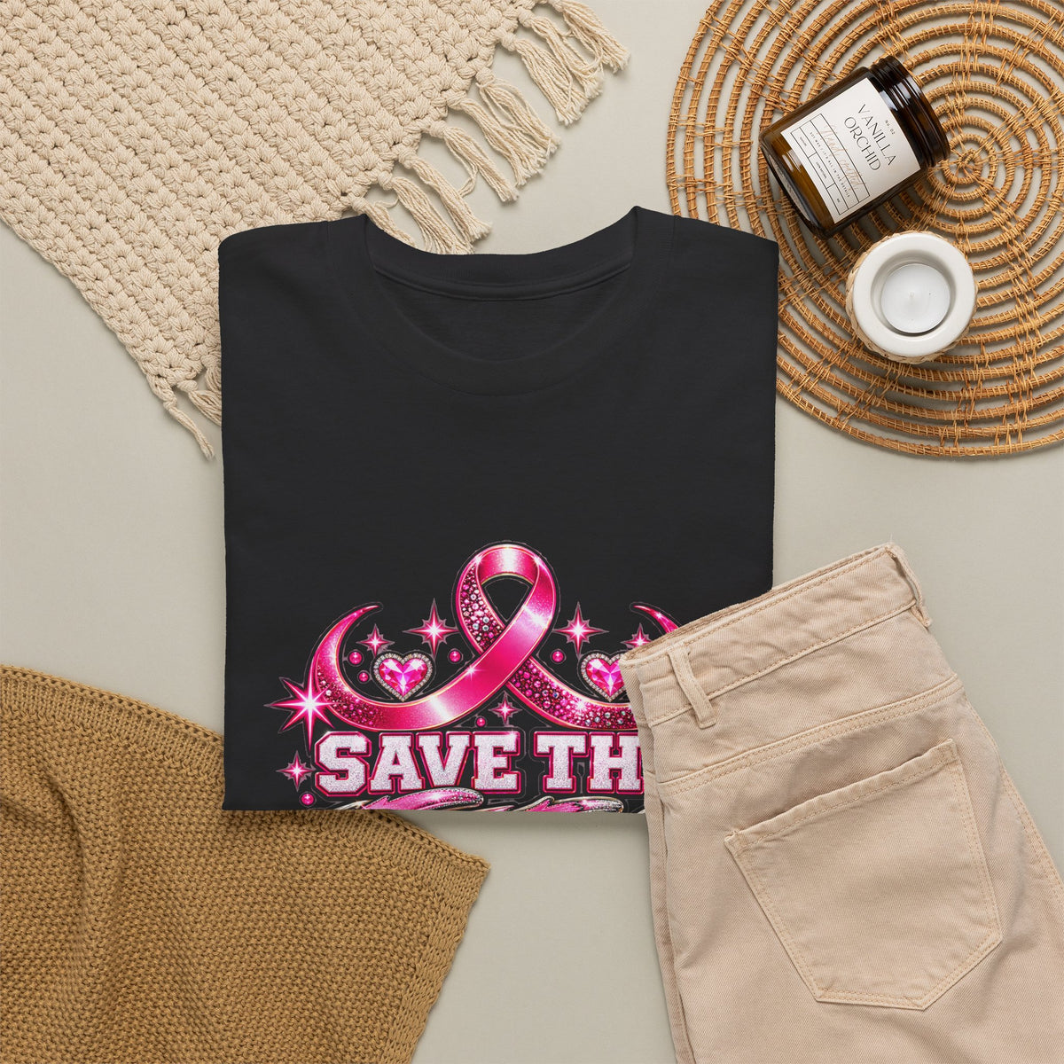 Save The Tatas Breast Cancer Awareness T-Shirt