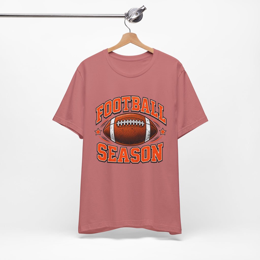 Football Season Tee – Vintage Football Graphic Shirt