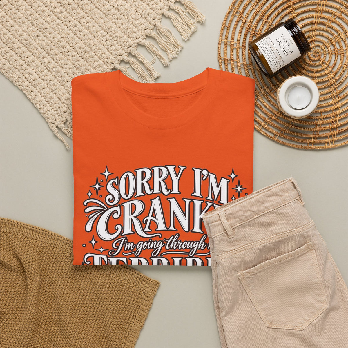 Sorry I'm Cranky—Terrible Fifties Funny Graphic Tee