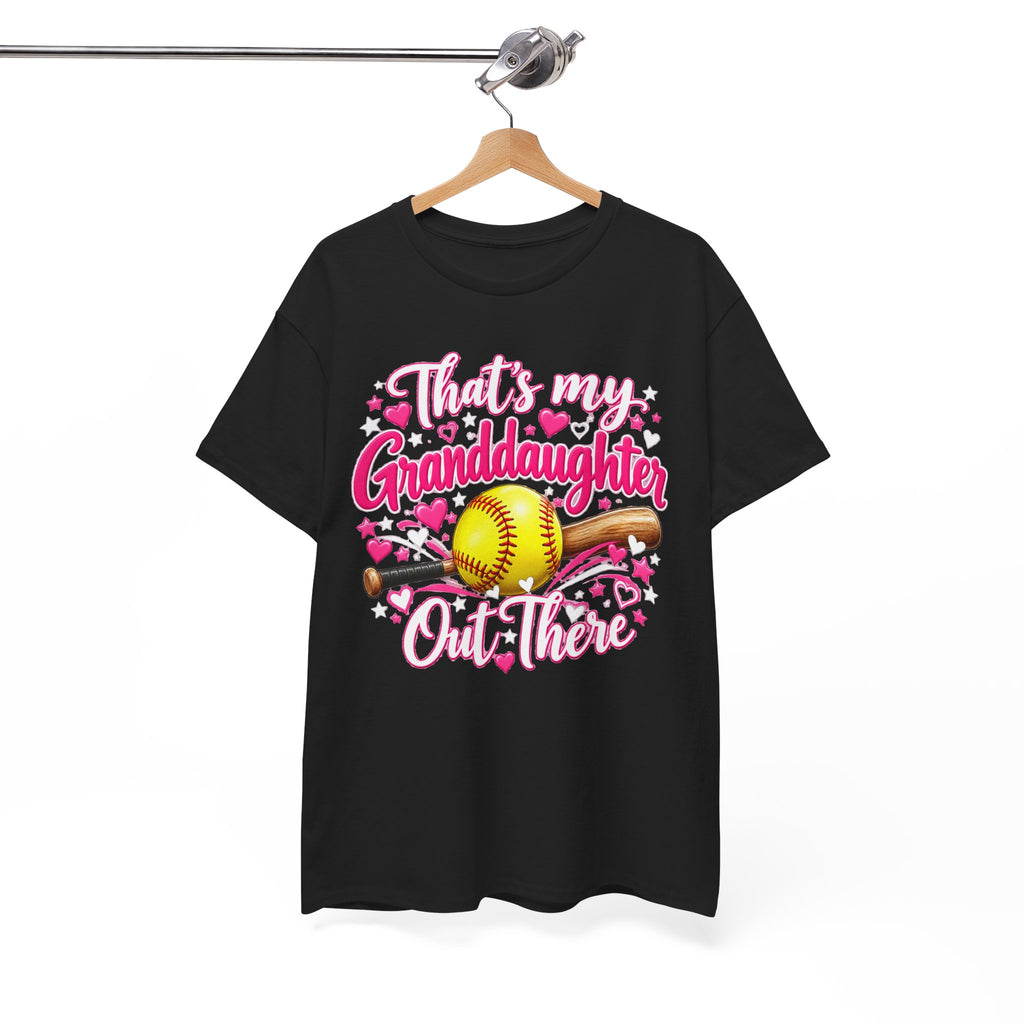 That’s My Granddaughter Out There Softball Grandma T-Shirt