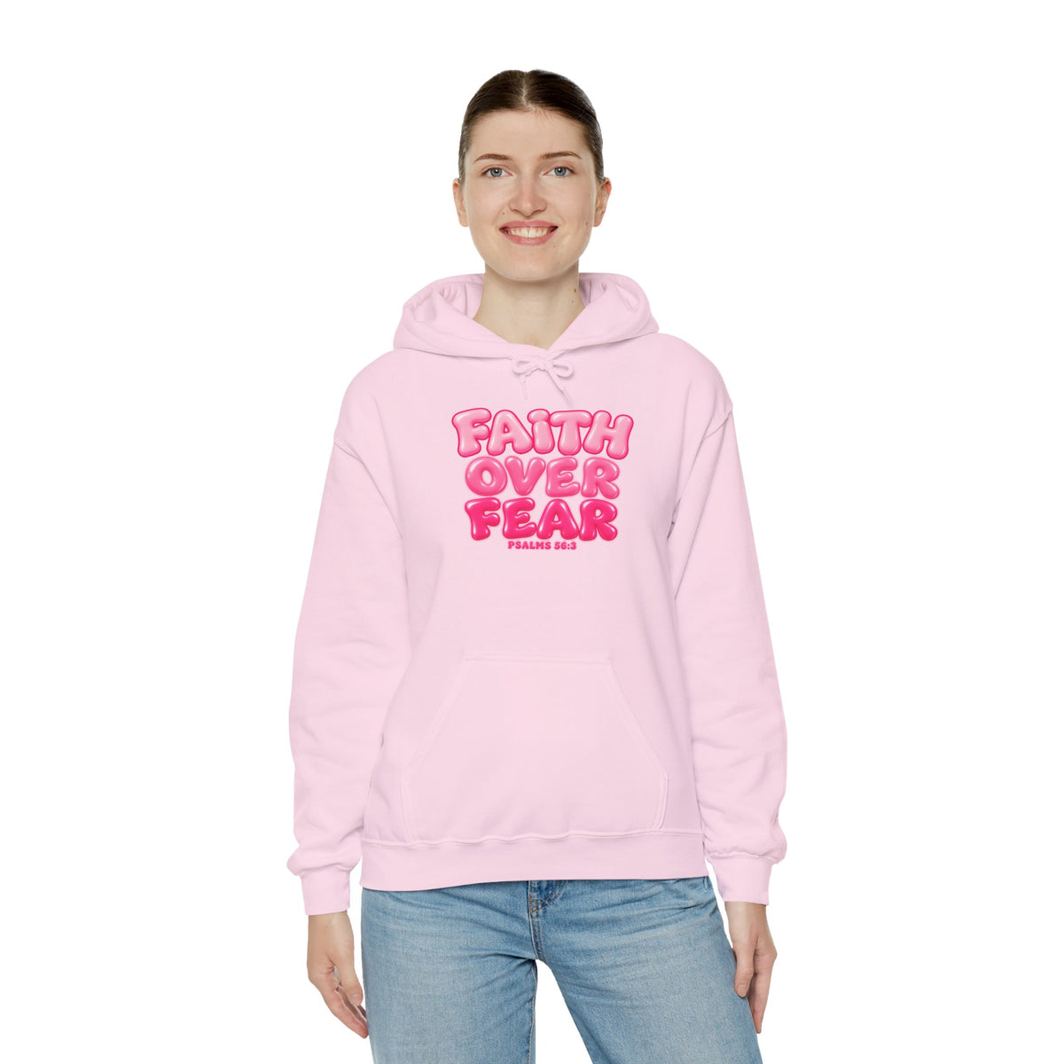 Faith Over Fear Inspirational Hoodie