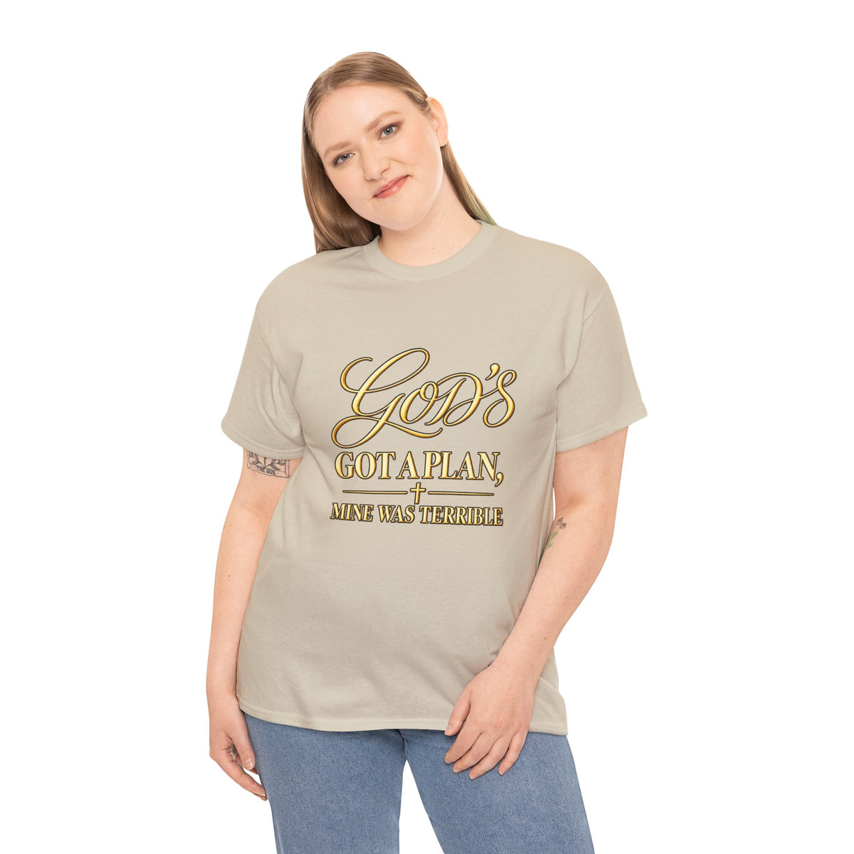 God's Got a Plan T‑Shirt — Inspirational Christian Faith Tee