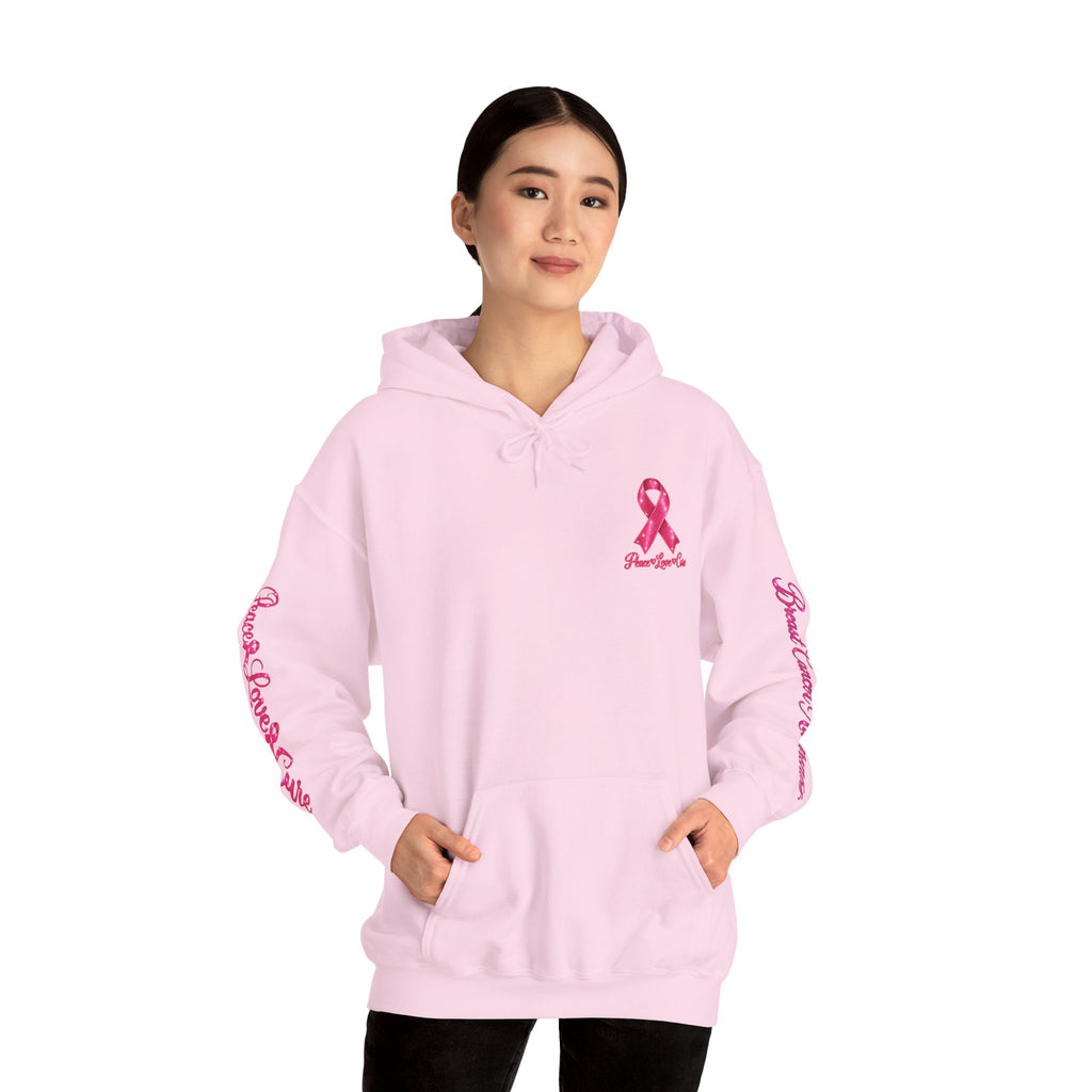 Pink Ribbon Breast Cancer Awareness Hoodie