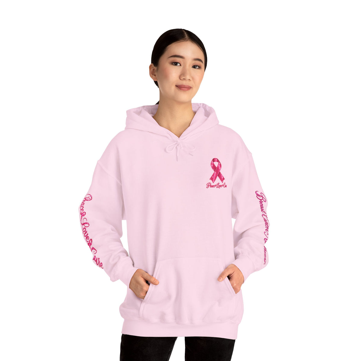 Pink Ribbon Breast Cancer Awareness Hoodie