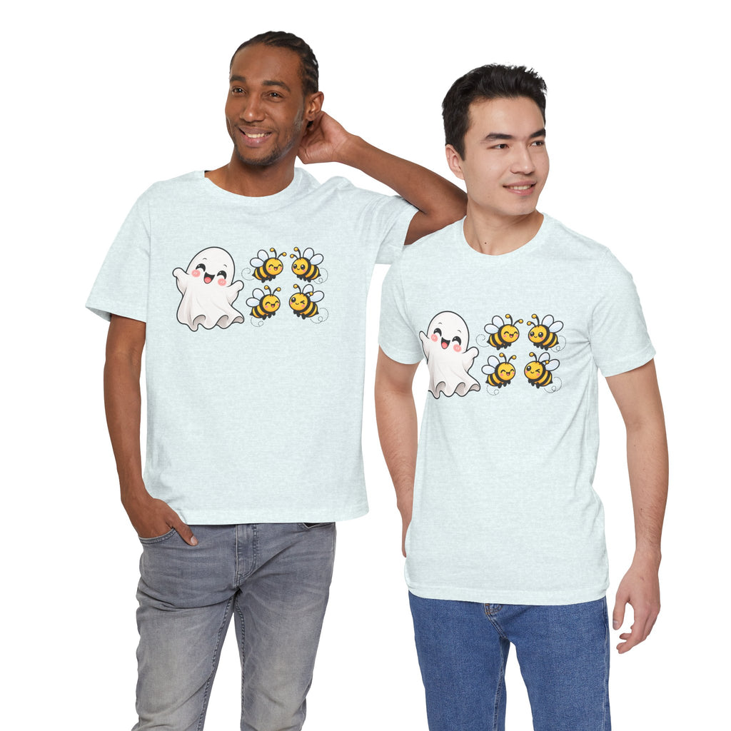 Boo & Bees Halloween Tee – Cute Ghost & Bee Shirt | Spooky Season Must-Have