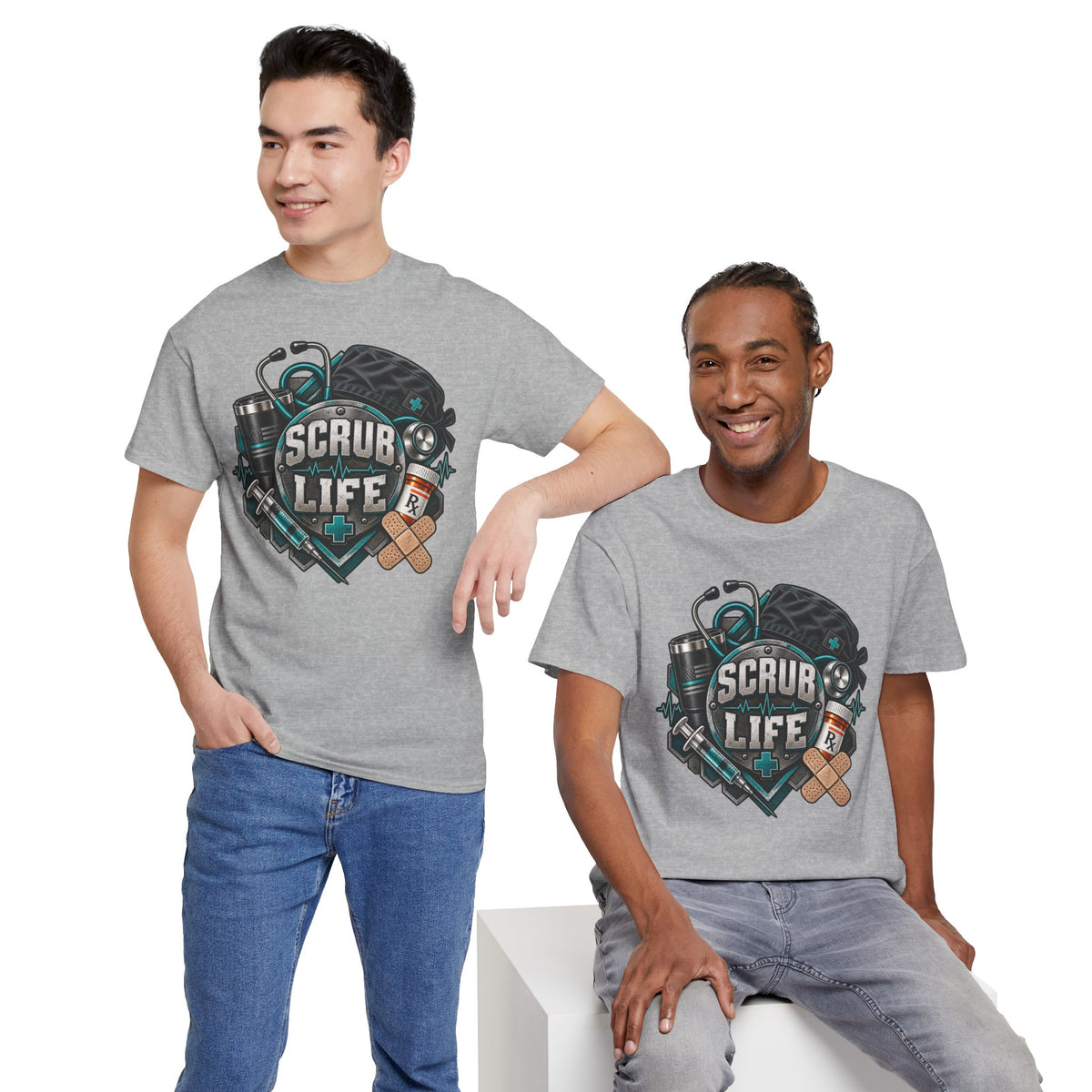Scrub Life T-Shirt – Nurse & Healthcare Worker Graphic Tee