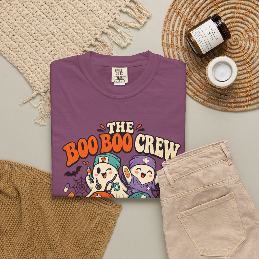 Halloween 'The Boo Boo Crew' Graphic T-Shirt