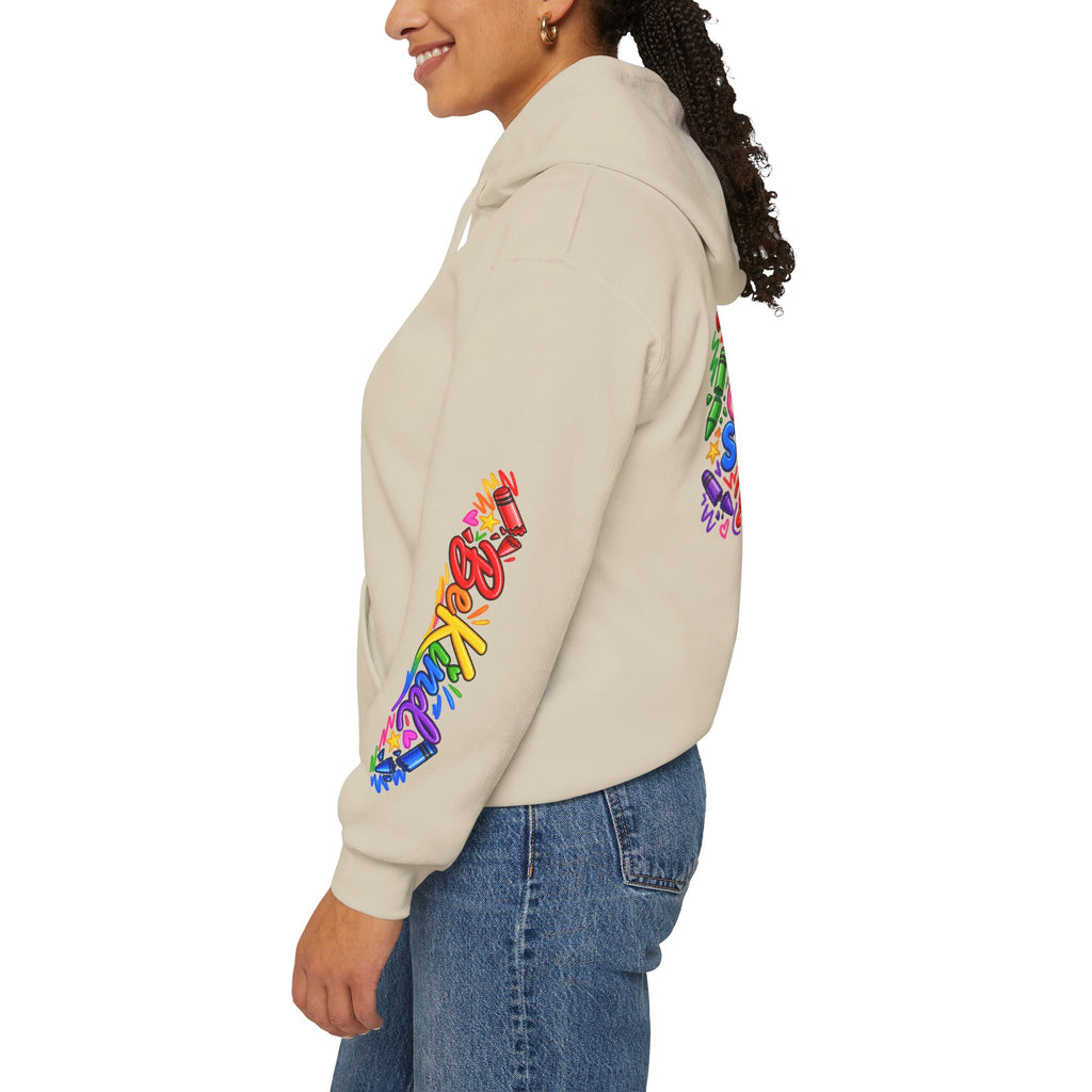 Broken Crayons Still Colorful Rainbow Art Hoodie