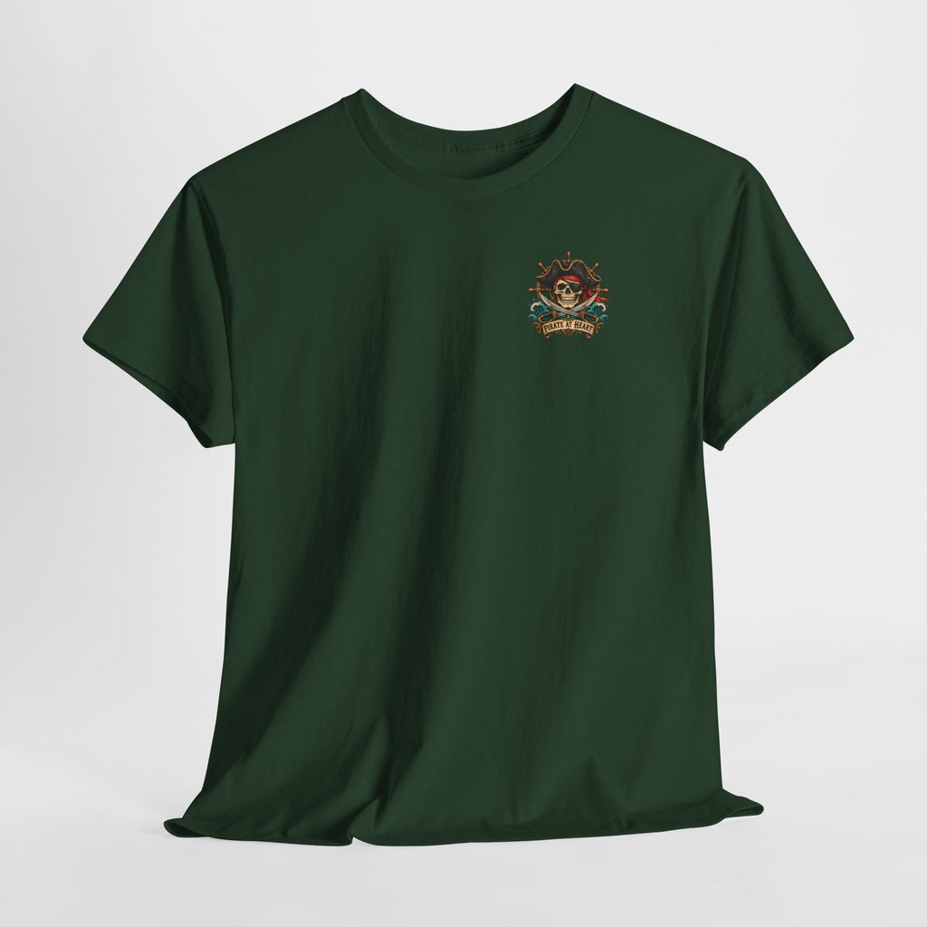 Pirate Skull Tee — "I Was a Pirate" Nautical Skull, Water • Alcohol • Booty • Boats Graphic T‑Shirt