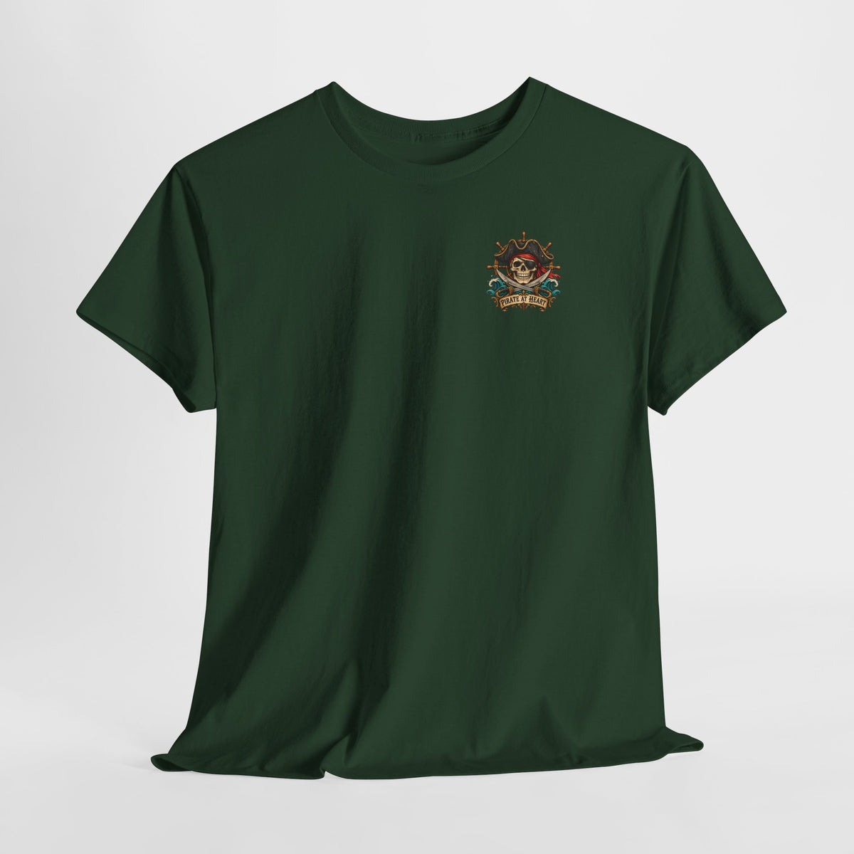 Pirate Skull Tee — "I Was a Pirate" Nautical Skull, Water • Alcohol • Booty • Boats Graphic T‑Shirt