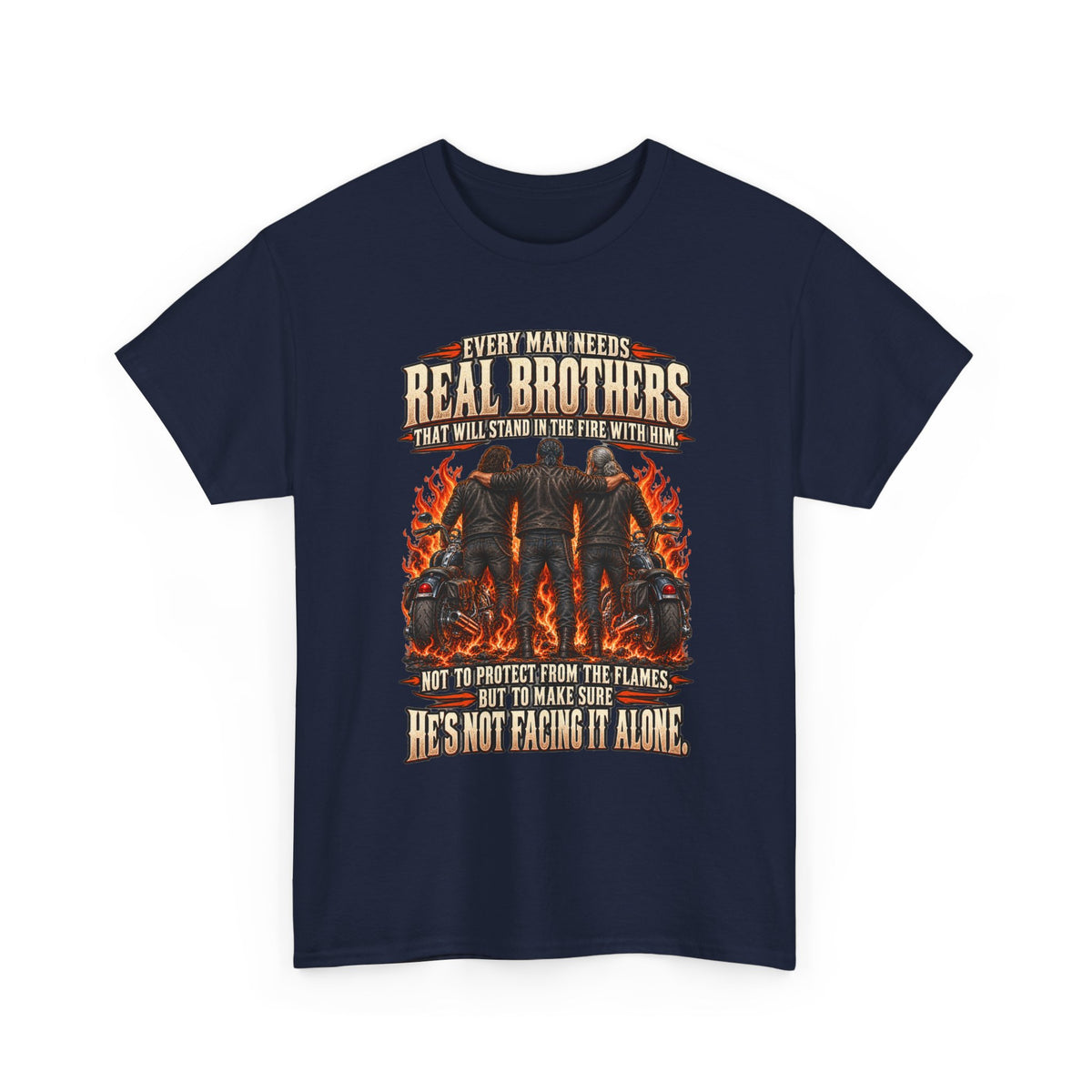 Real Brothers Graphic T-Shirt – Brotherhood and Strength